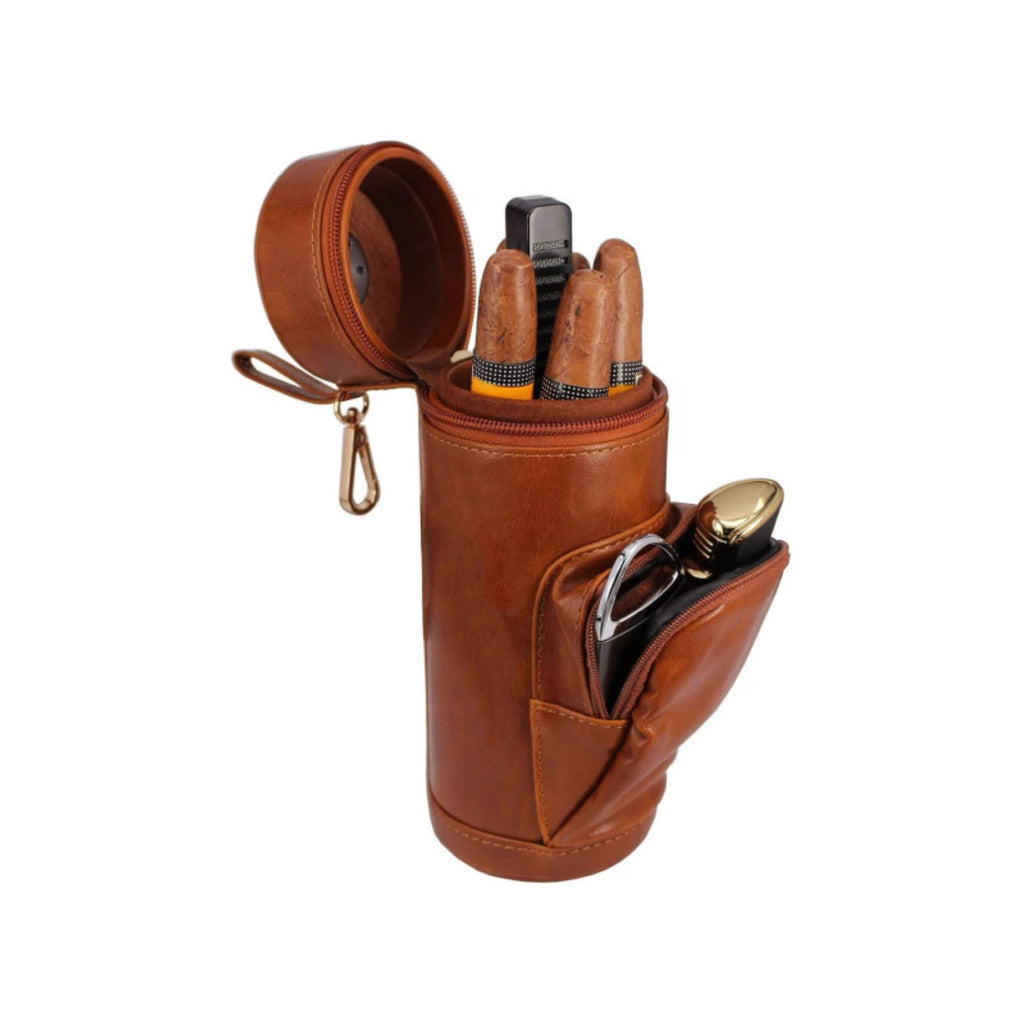 Elegant Large-Capacity Cigar Case