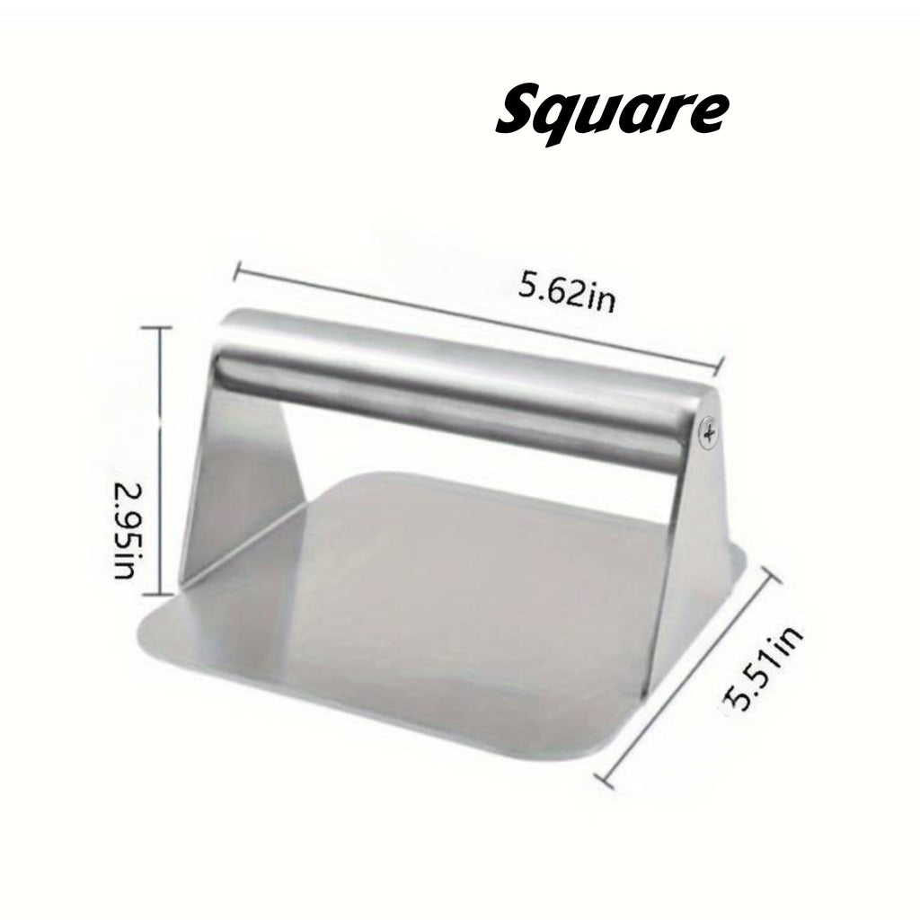 Stainless Steel Meat Press