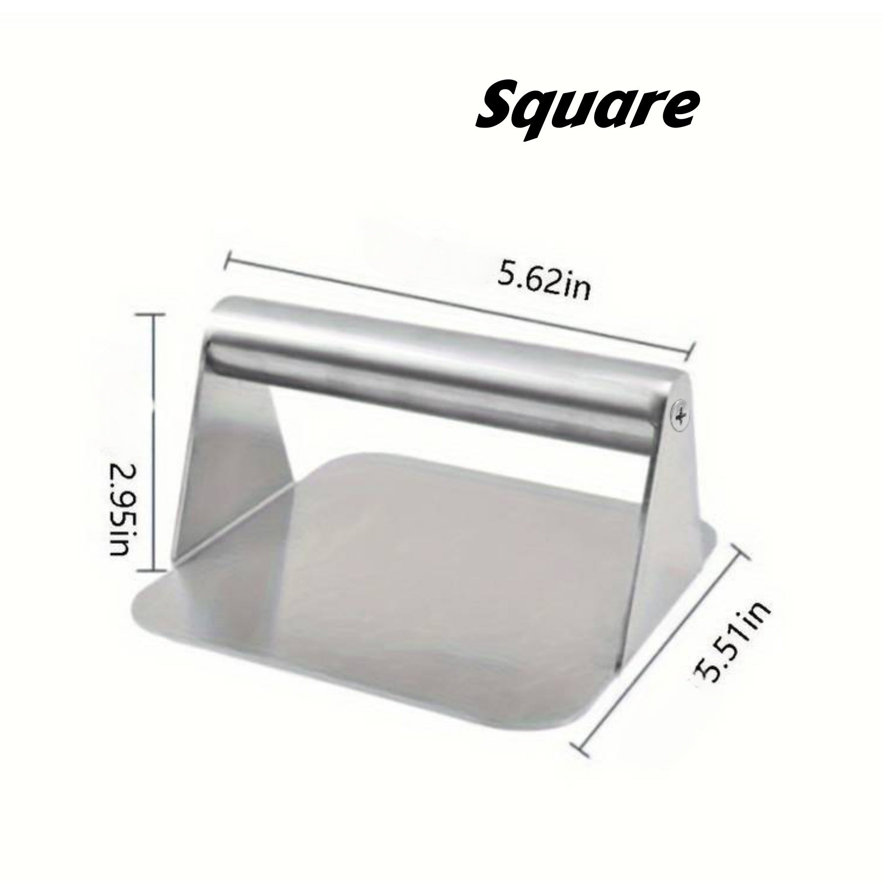 Stainless Steel Meat Press