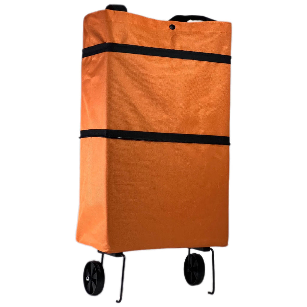 Foldable Shopping Bag With Wheels