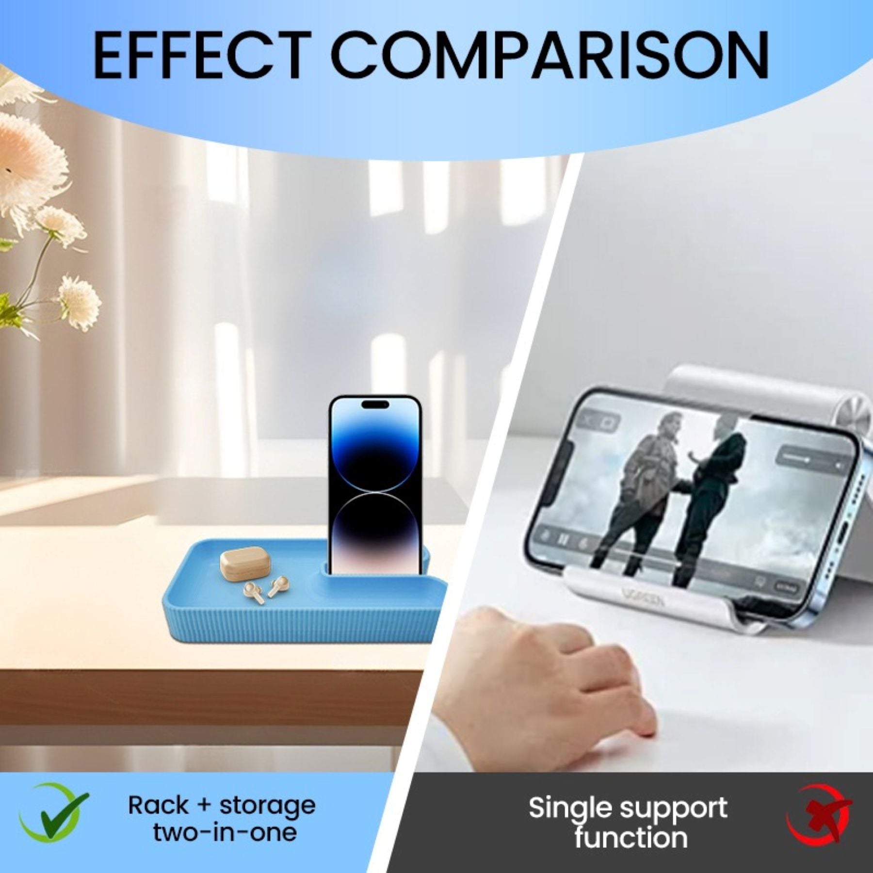 Mobile Phone Tray Stand