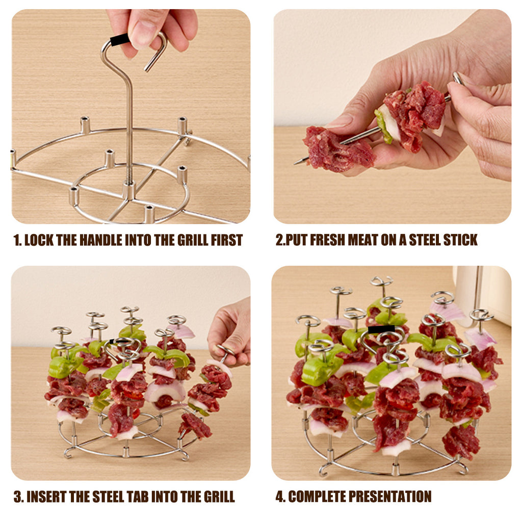 Standing Barbecue Skewer