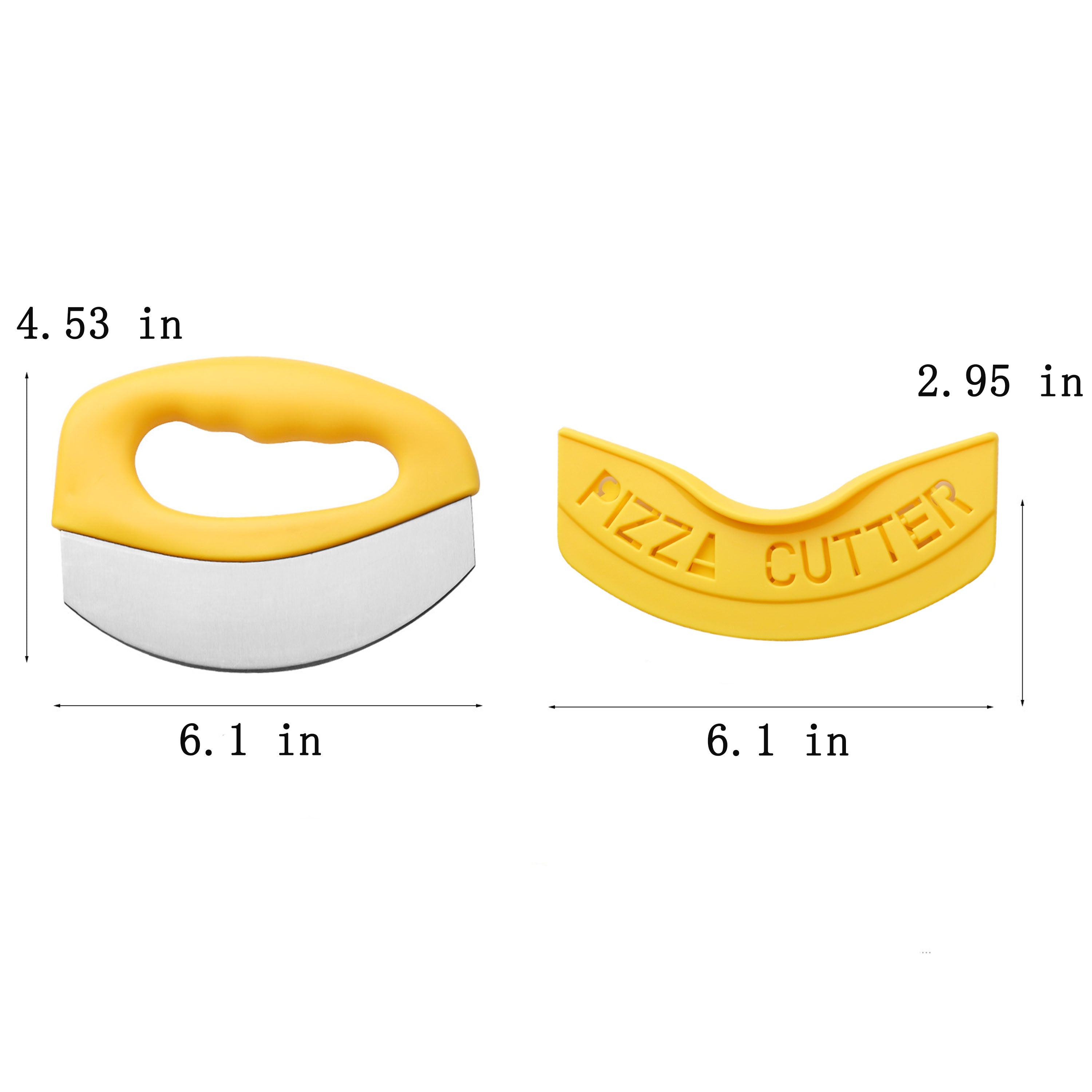 Pizza Cutter With Protective Sheath