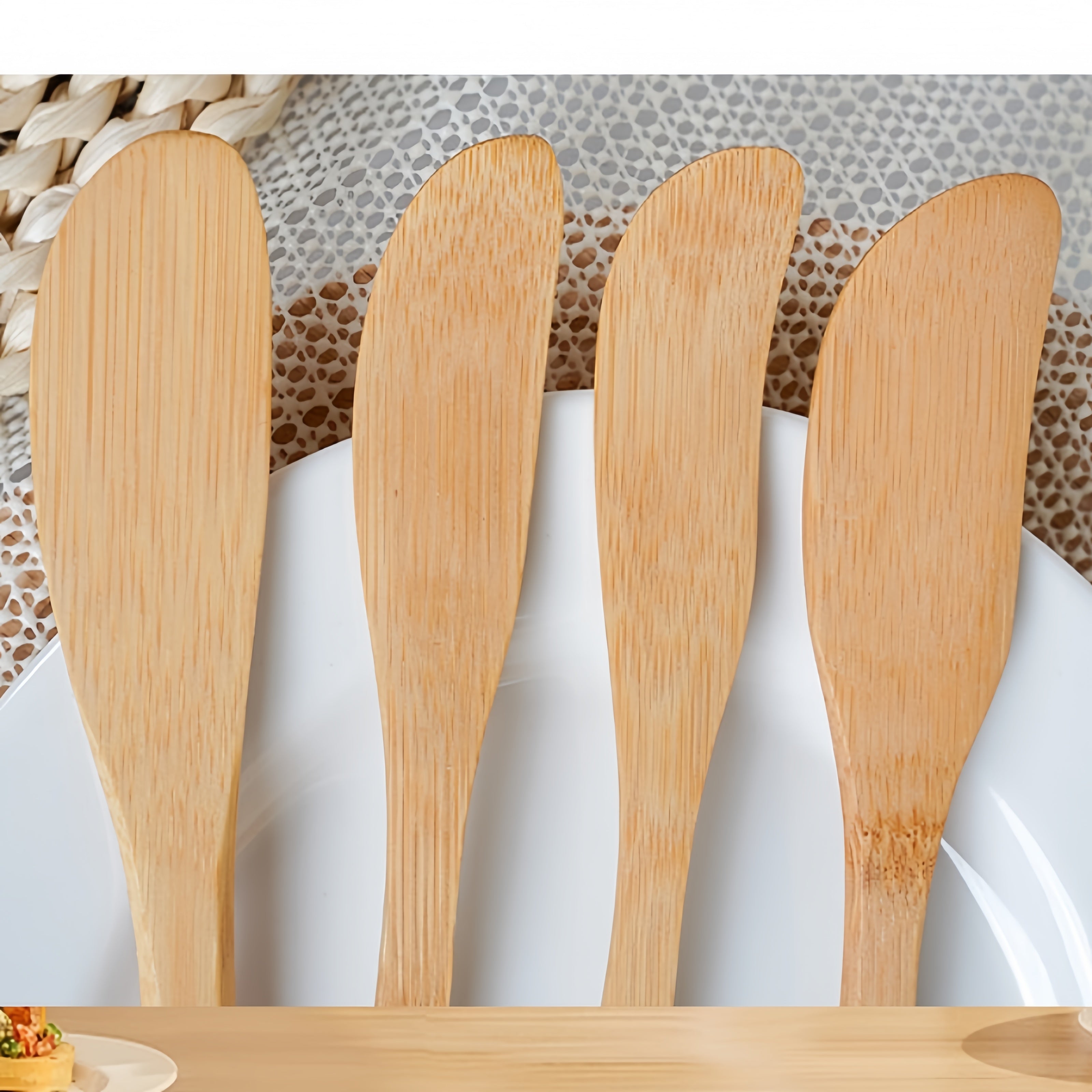 Wooden Cheese Spreader Knives