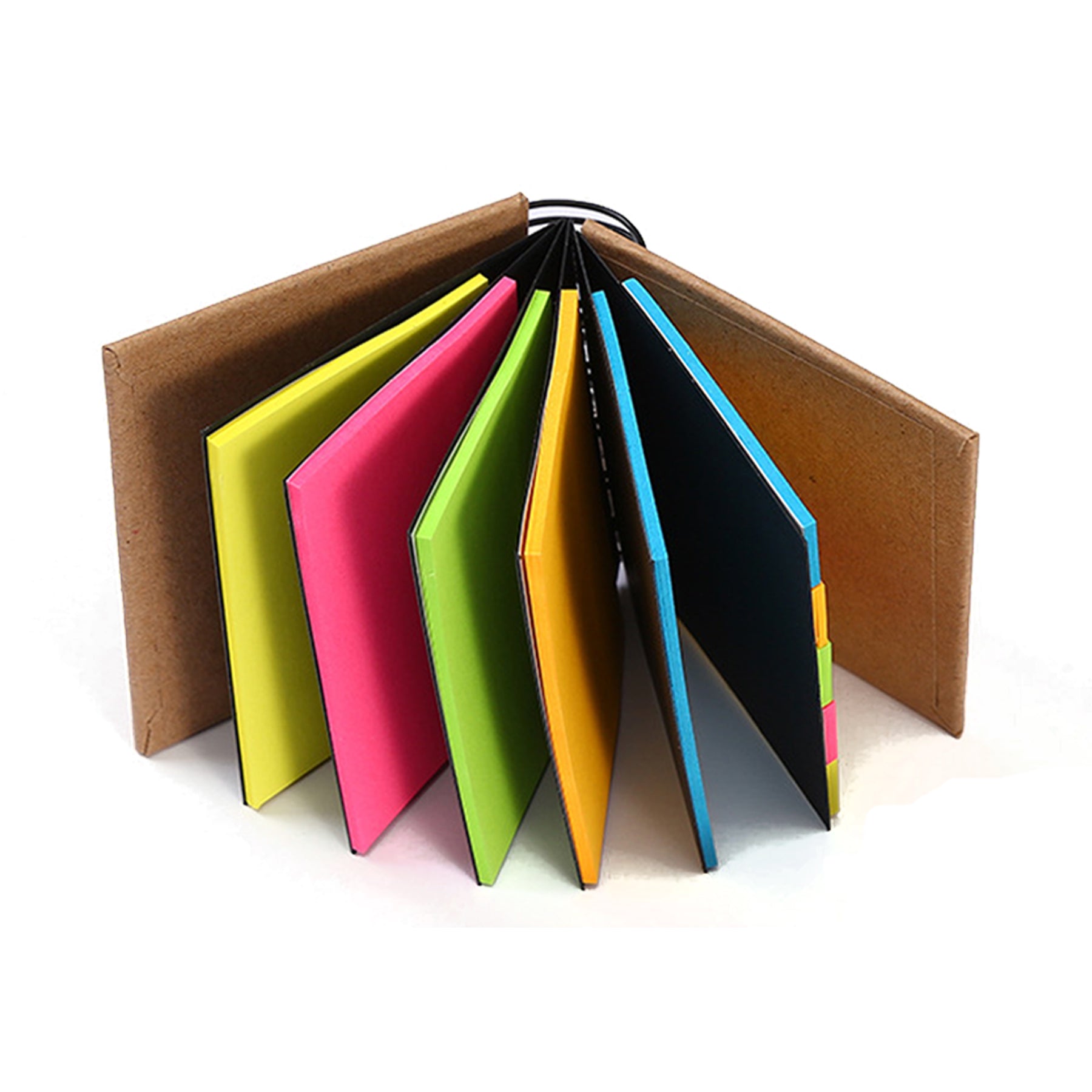 Neon Sticky Note Stacks