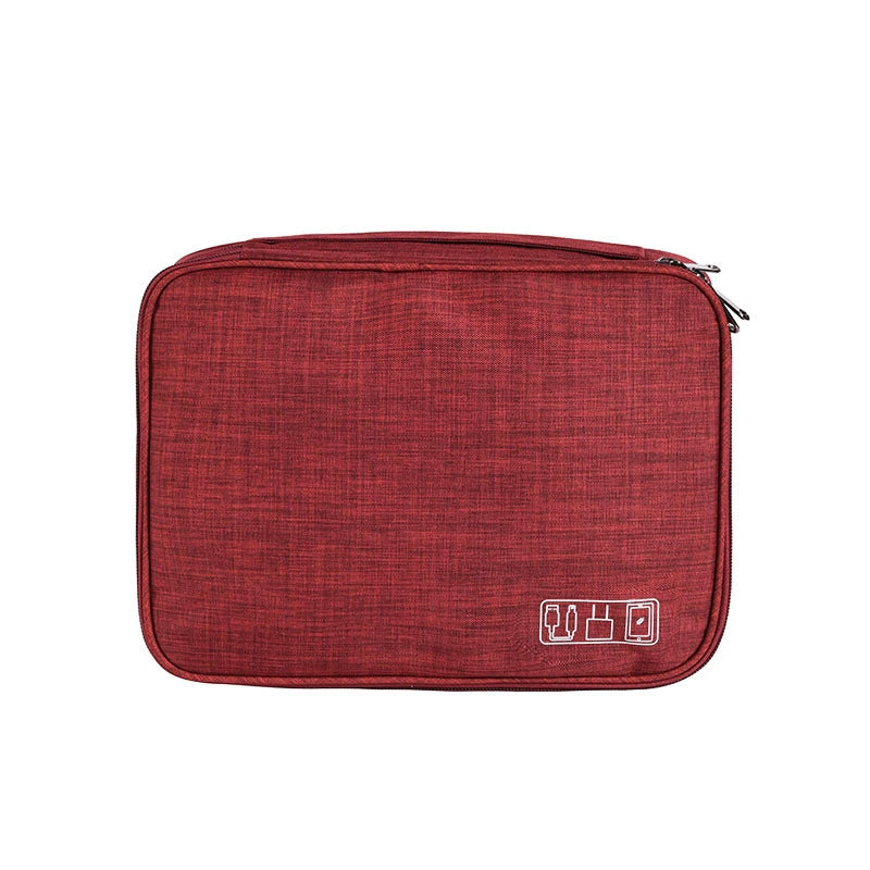 3-Layer Shockproof Travel Organizer Case