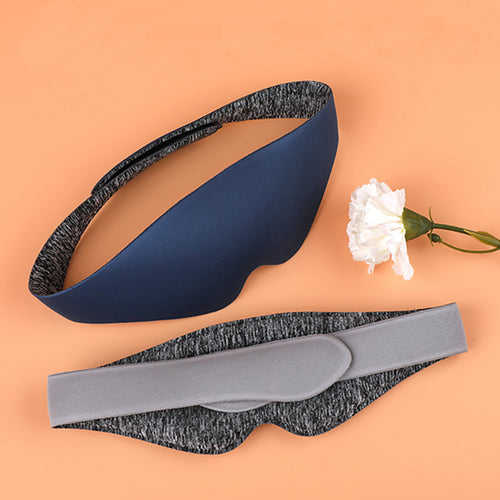3D Integrated Long Lunch Light Blocking Sleep Eye Mask