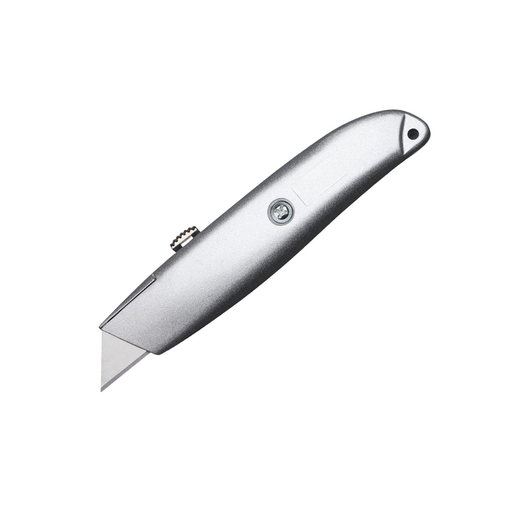Retractable Utility Knife Aluminum Alloy Heavy Box Cutter