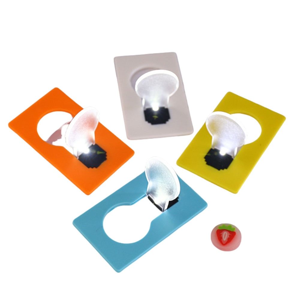 Custom Mini LED Credit Card Pocket Light Bulb Lamp