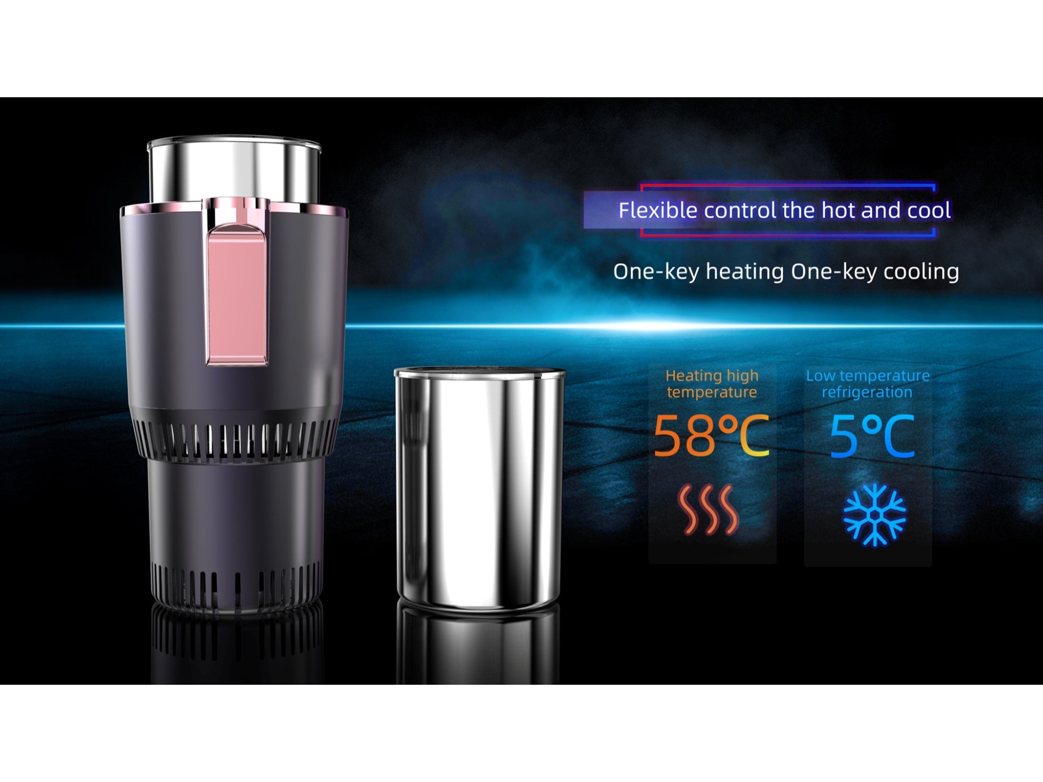 Intelligent Car Mounted Hot Cold Cup