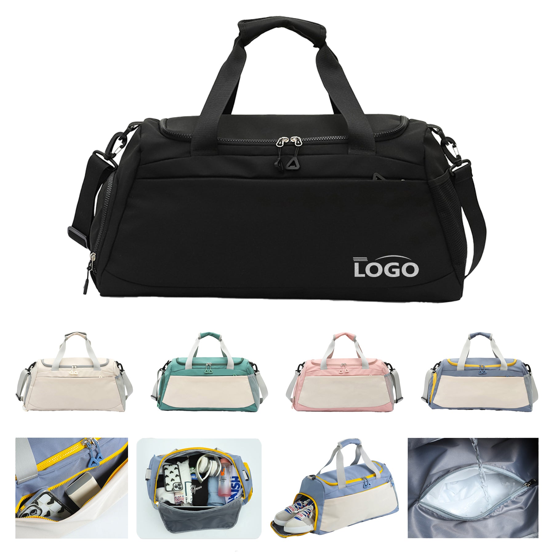 Oxford Fabric Waterproof Travel Bag