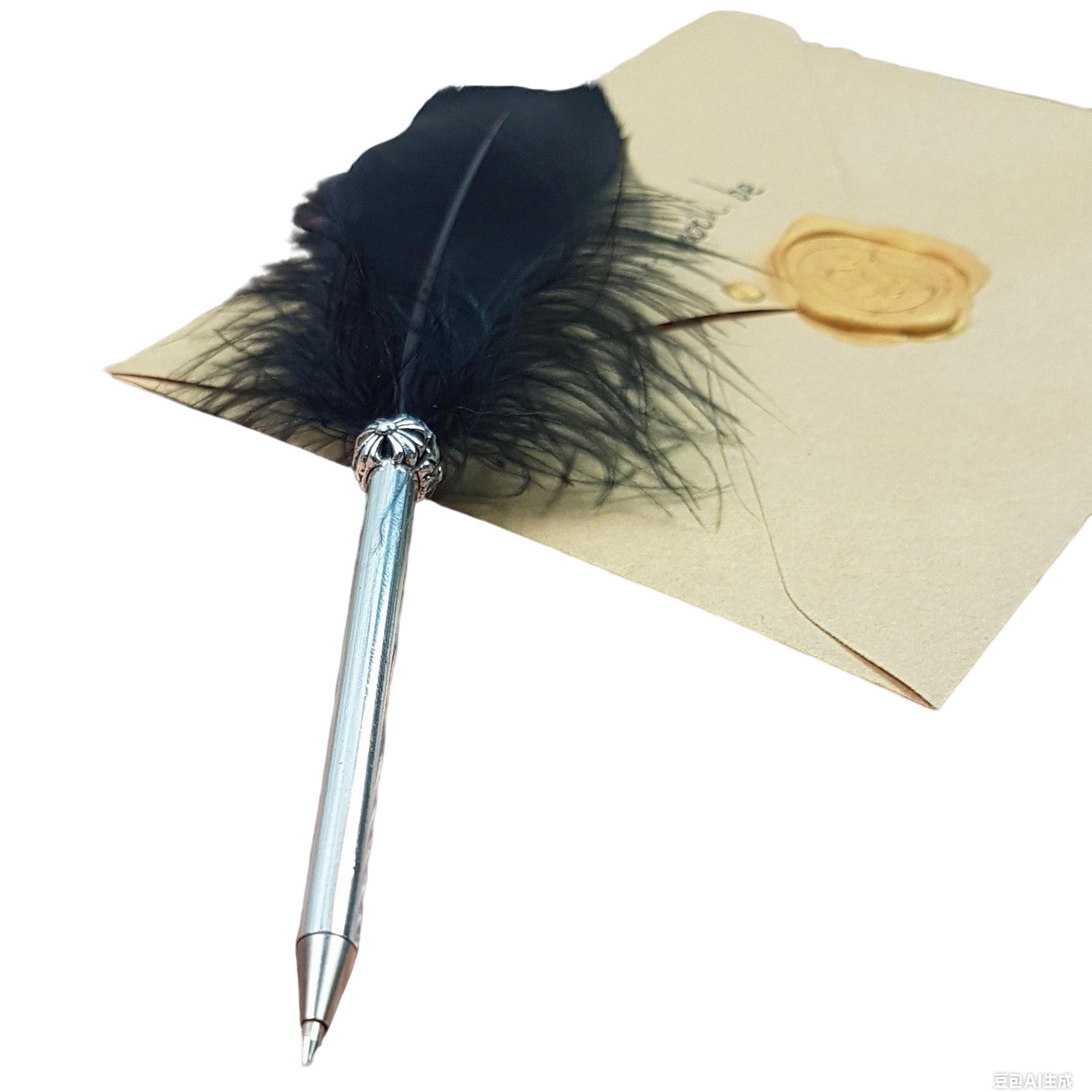 Creative Quill Pen Ballpoint Feather Christmas Gift