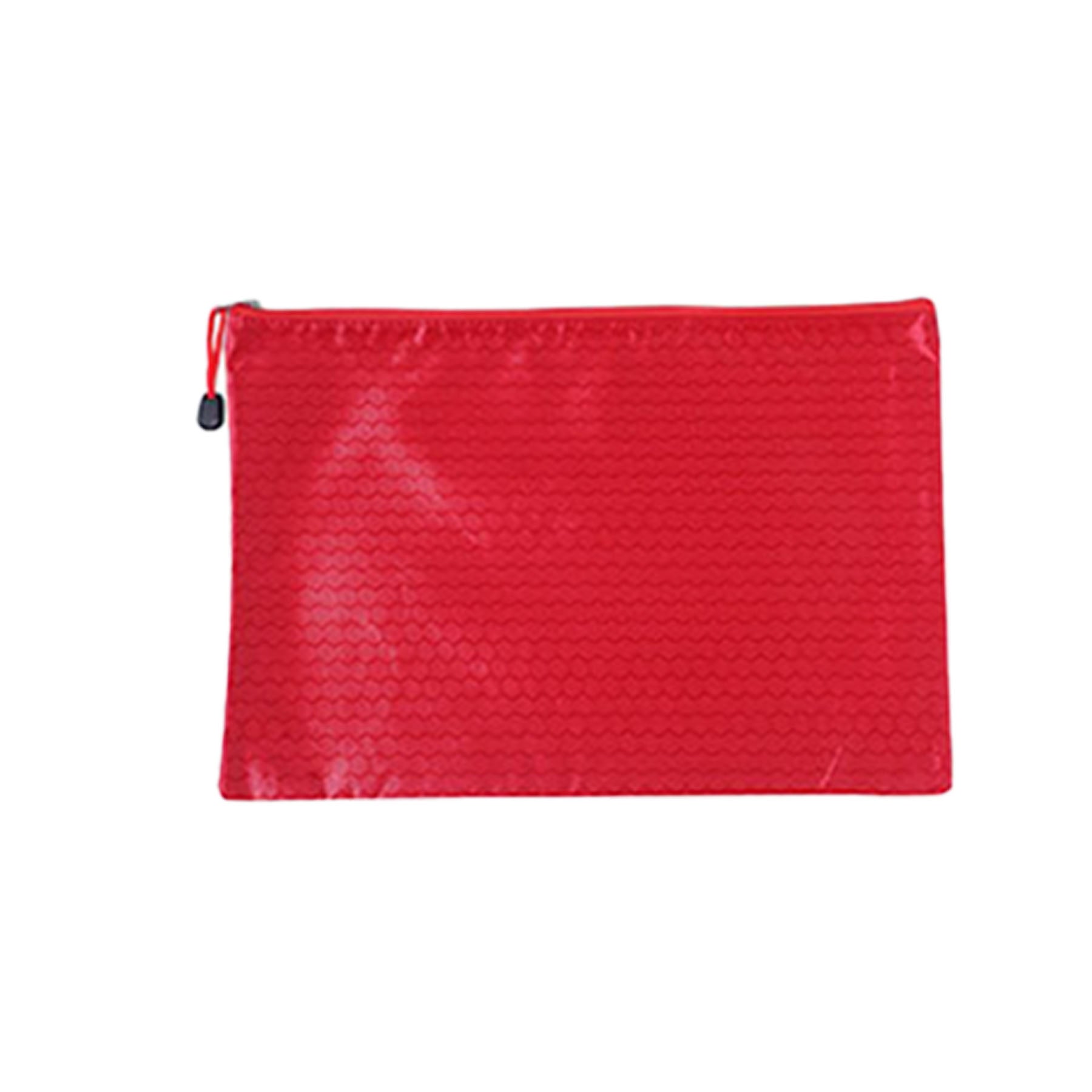 Durable Canvas A4 Zipper Document Pouch