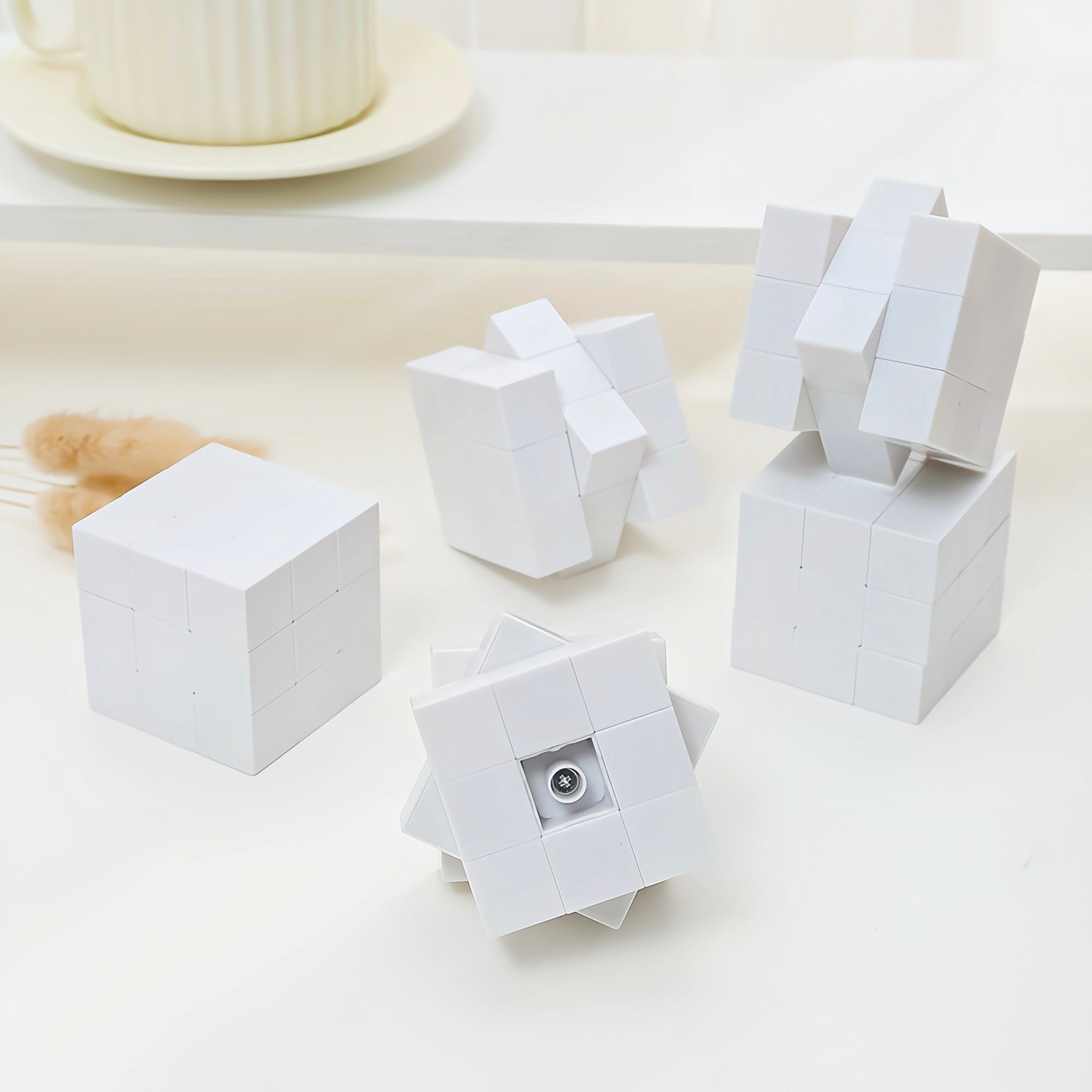 Puzzle Cube Key Chain