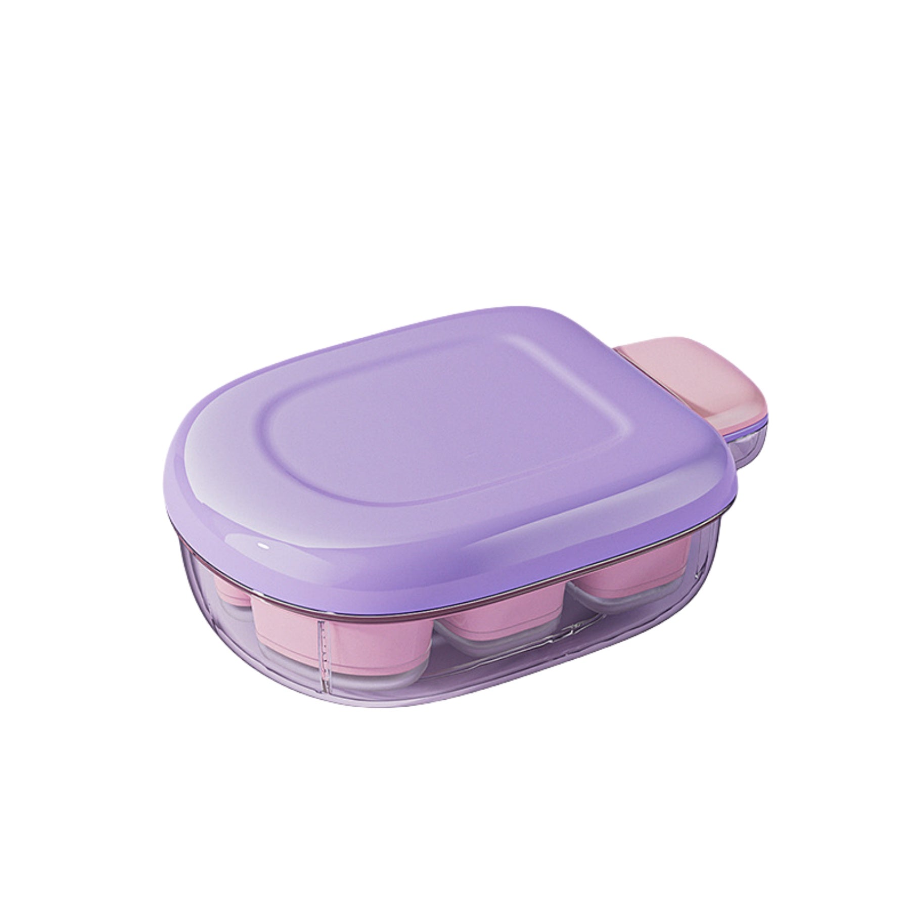 Food-grade Ice Cube Tray With Lid