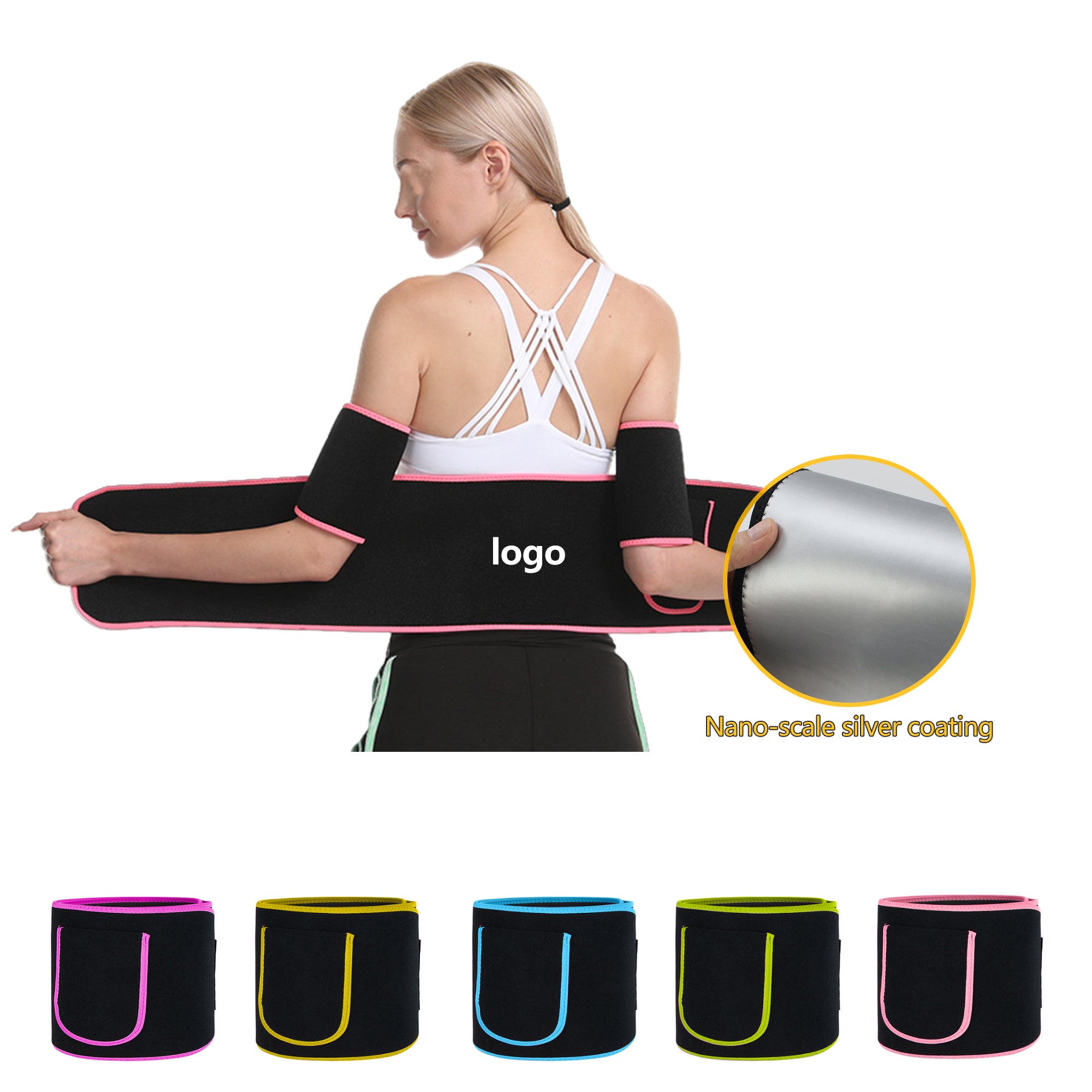 Waist Trainer Trimmer For Women Sweat Band Stomach Wraps