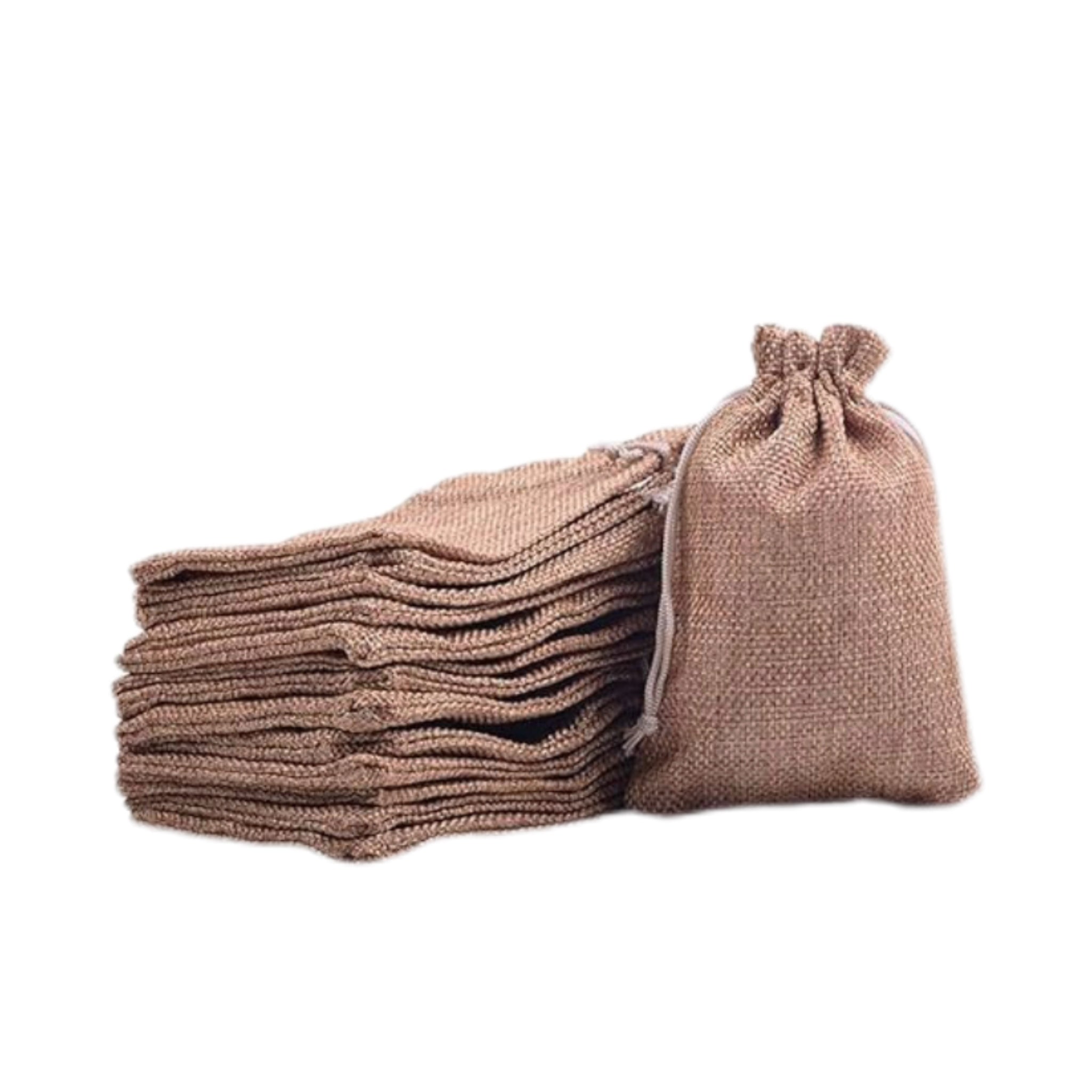 Jute Drawstring Gift Bag