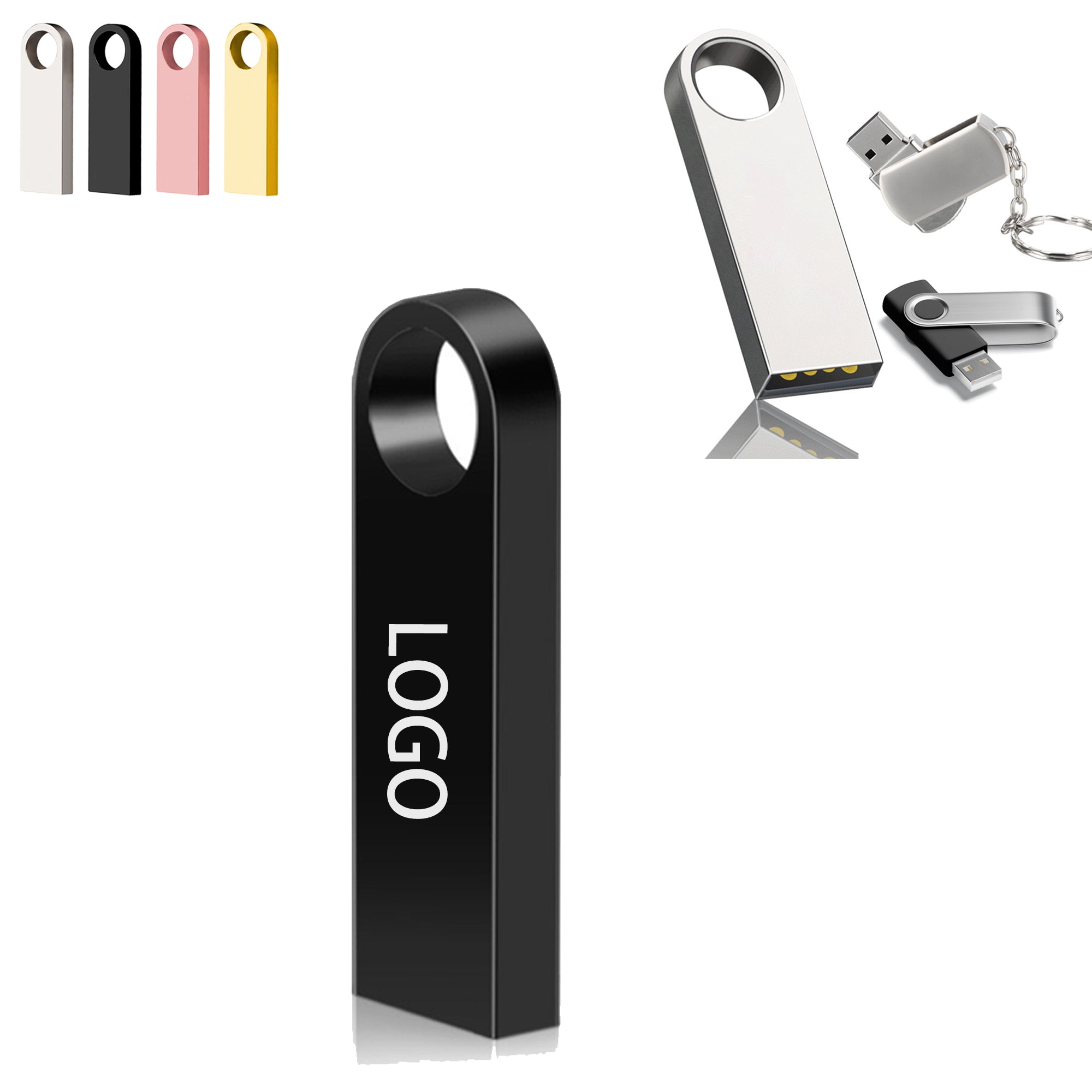 32G Custom Logo Usb Flash Drive