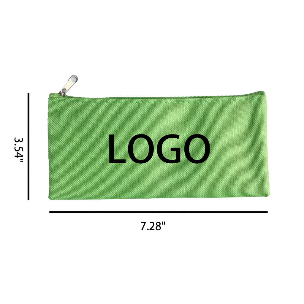 Canvas Pencil Case With Zipper