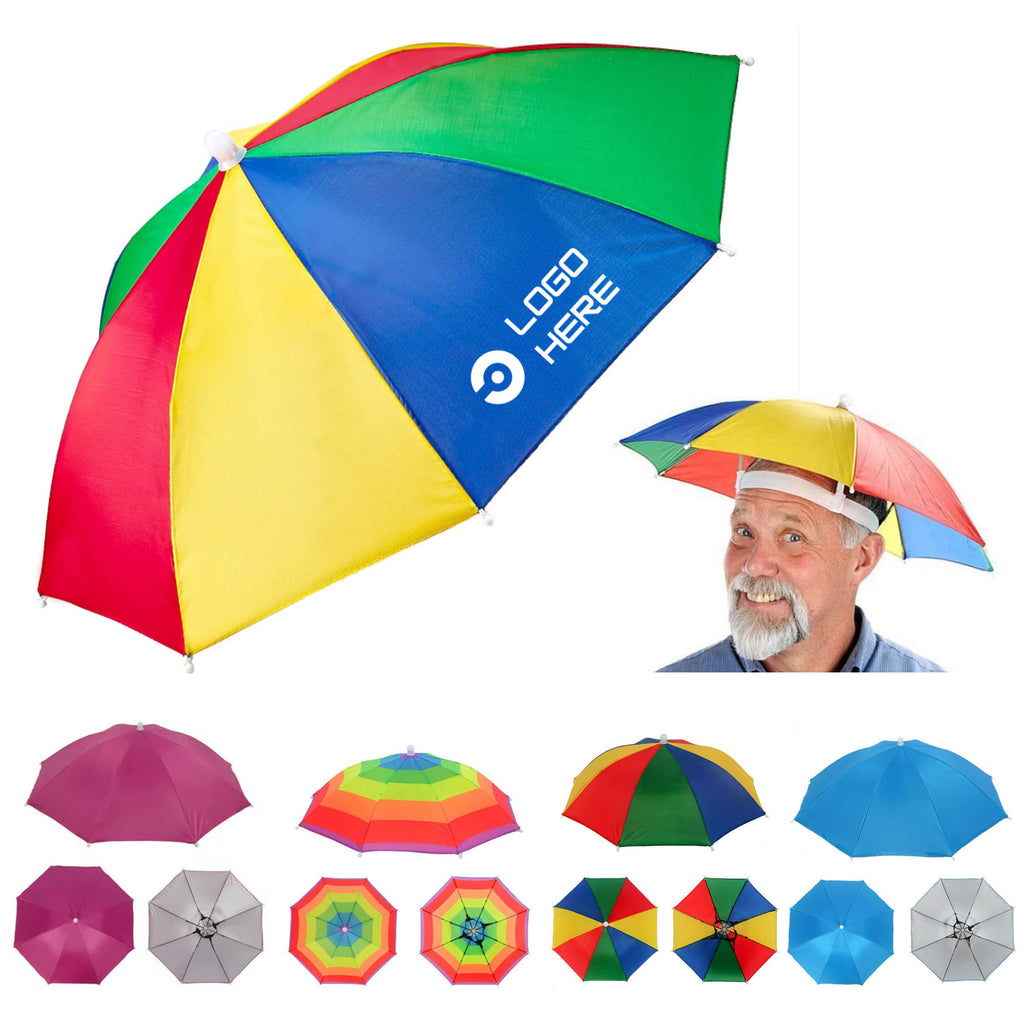 Rainbow Colorful Beach Party Hats