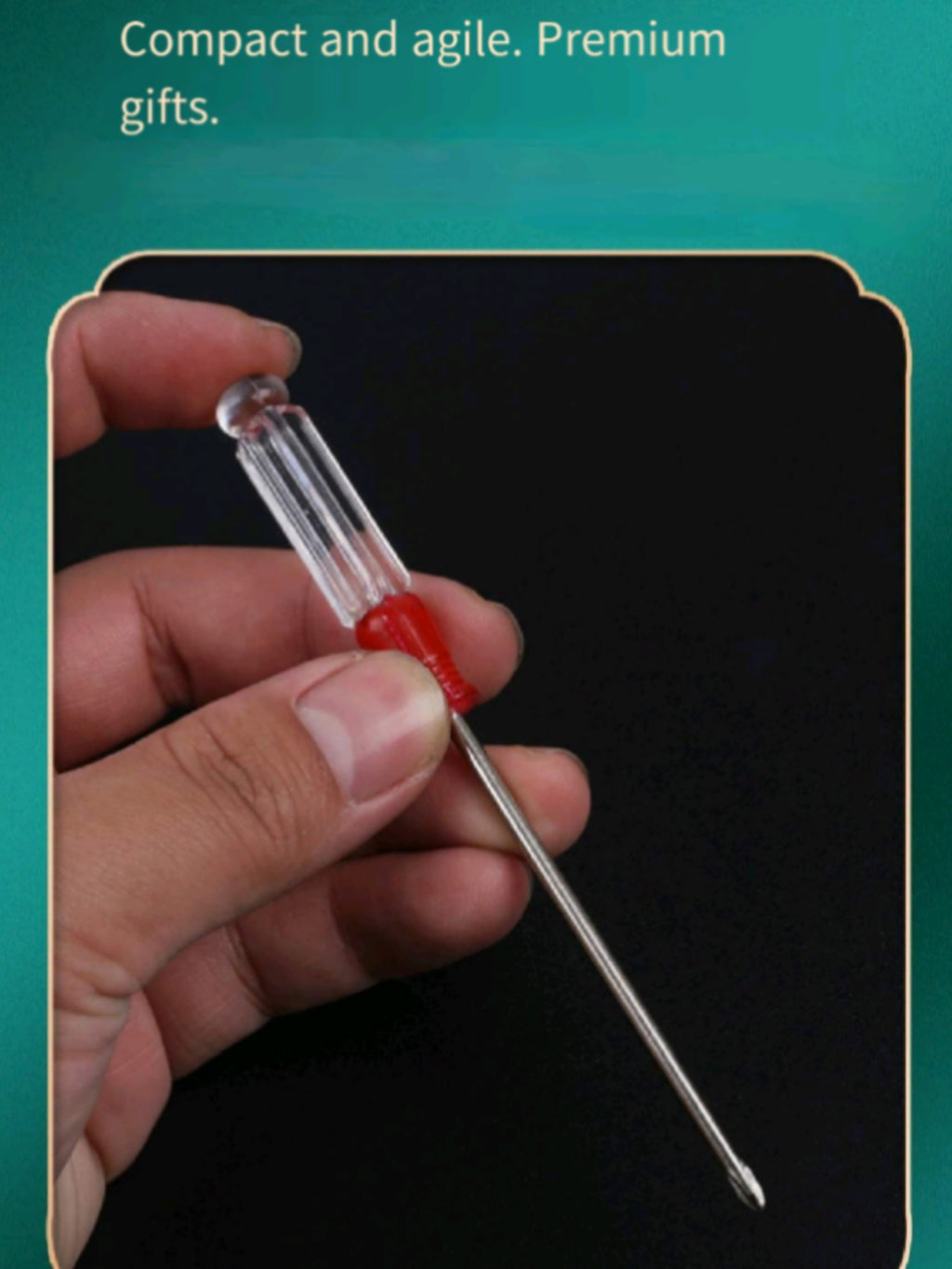 3mm Precision Crystal Screwdriver With Transparent Handle