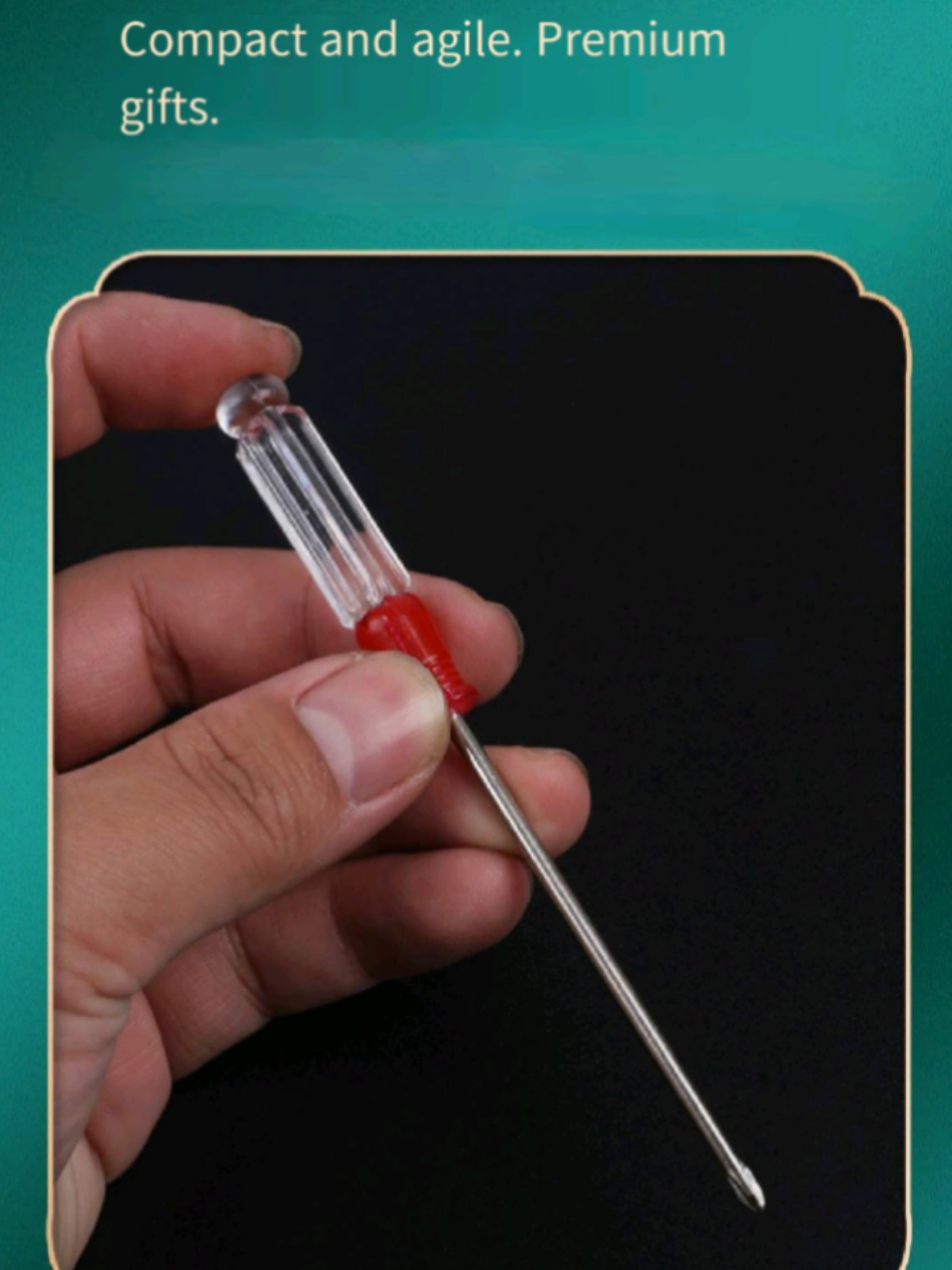 3mm Precision Crystal Screwdriver With Transparent Handle
