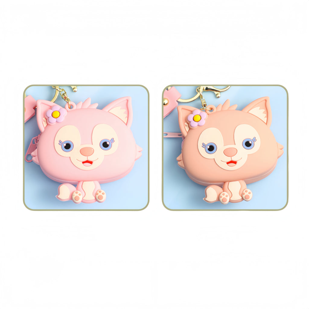 Lina Bell Creative Cartoon Keychain With Metal Clasp