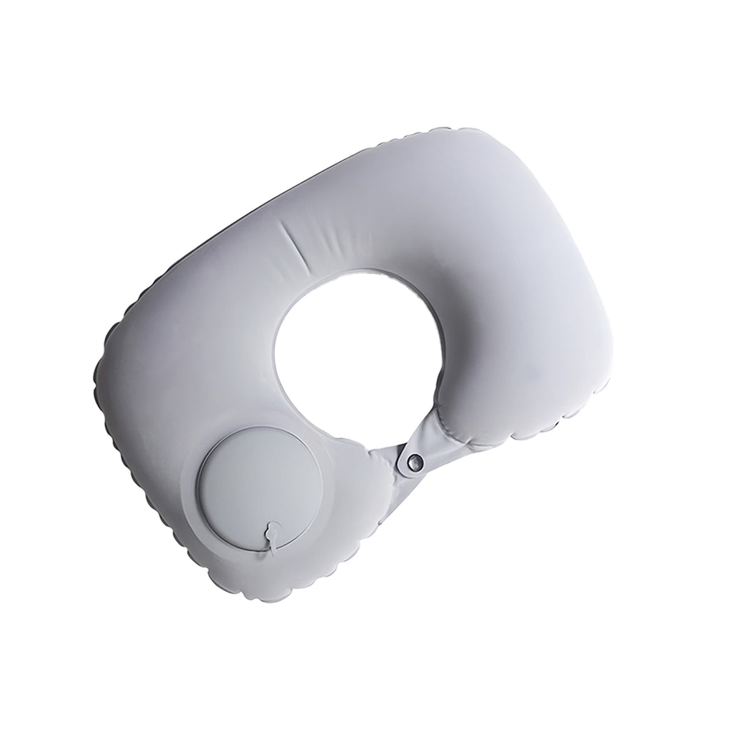 Portable U-Shaped Inflatable Pillow