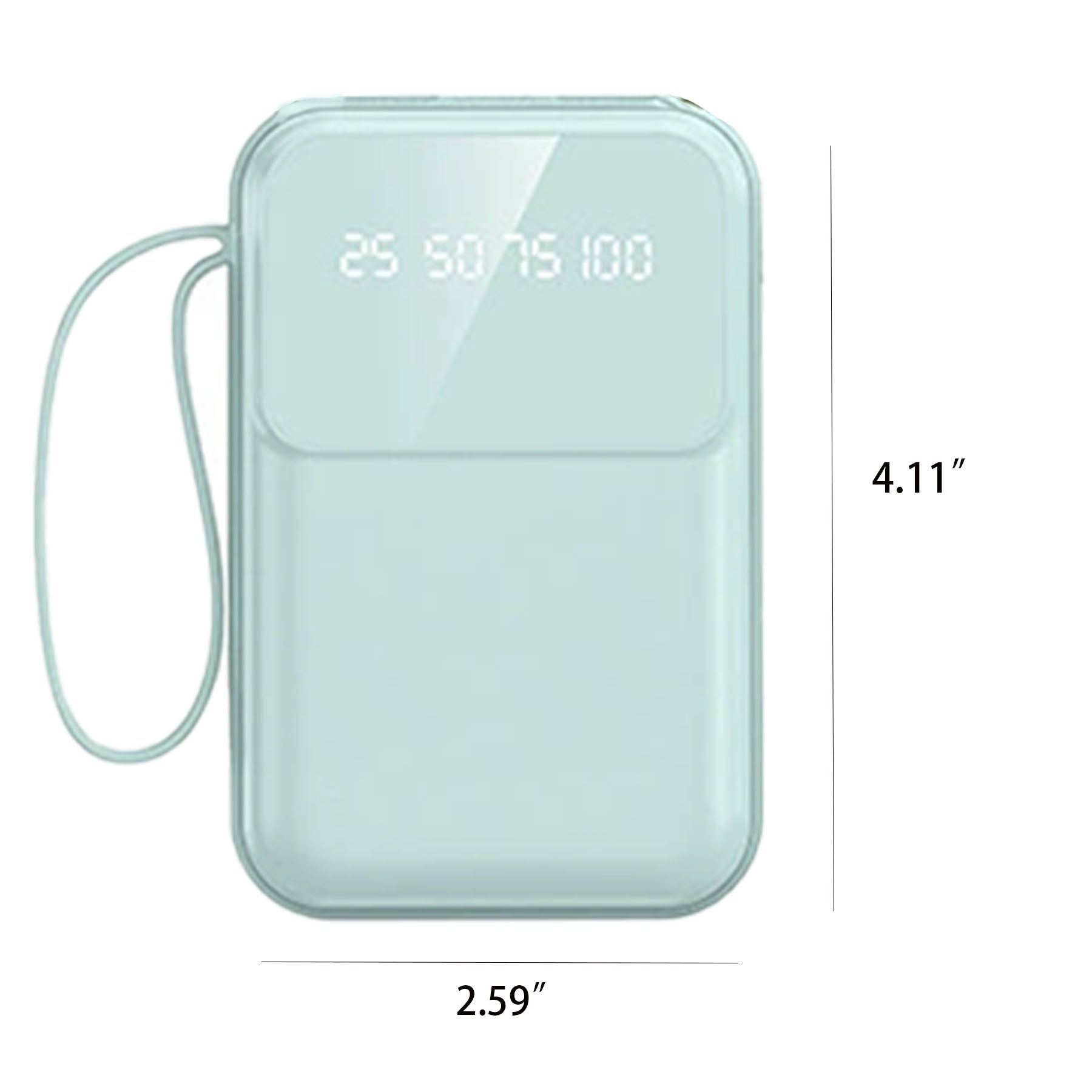 5000 Mah Power Bank Comes With Cable