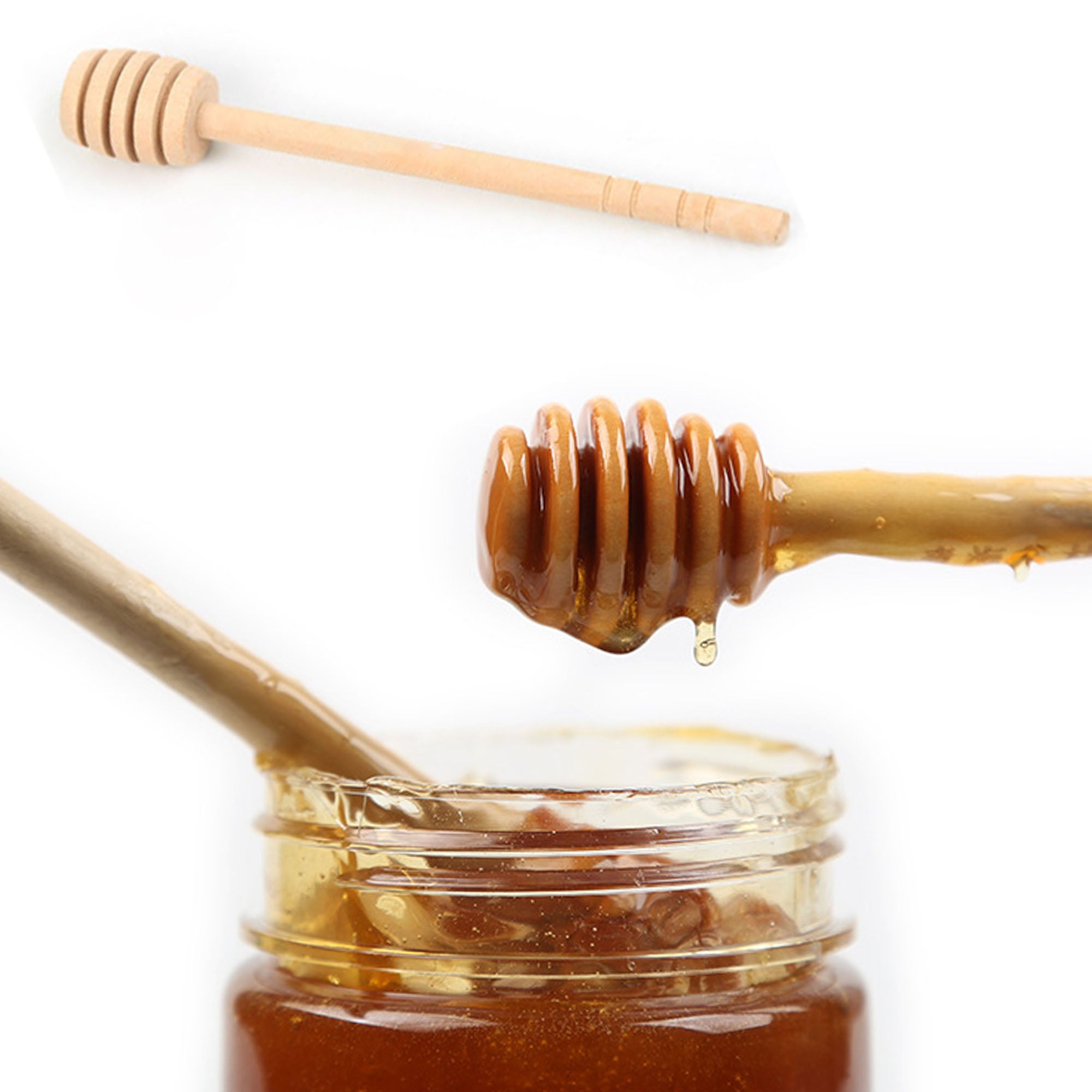 Wooden Honey Dipping Sticks