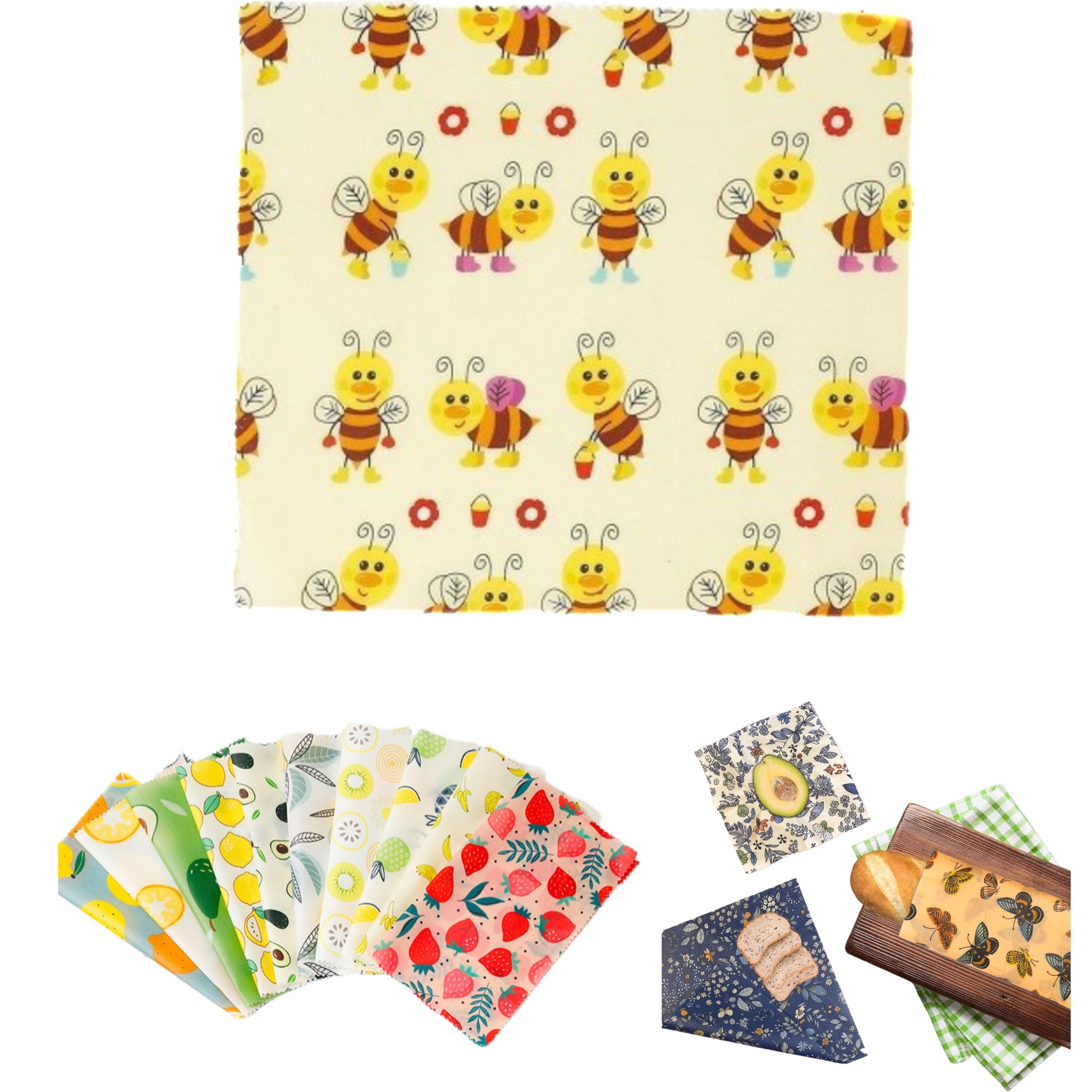 Organic Beeswax Food - preserving Cloth