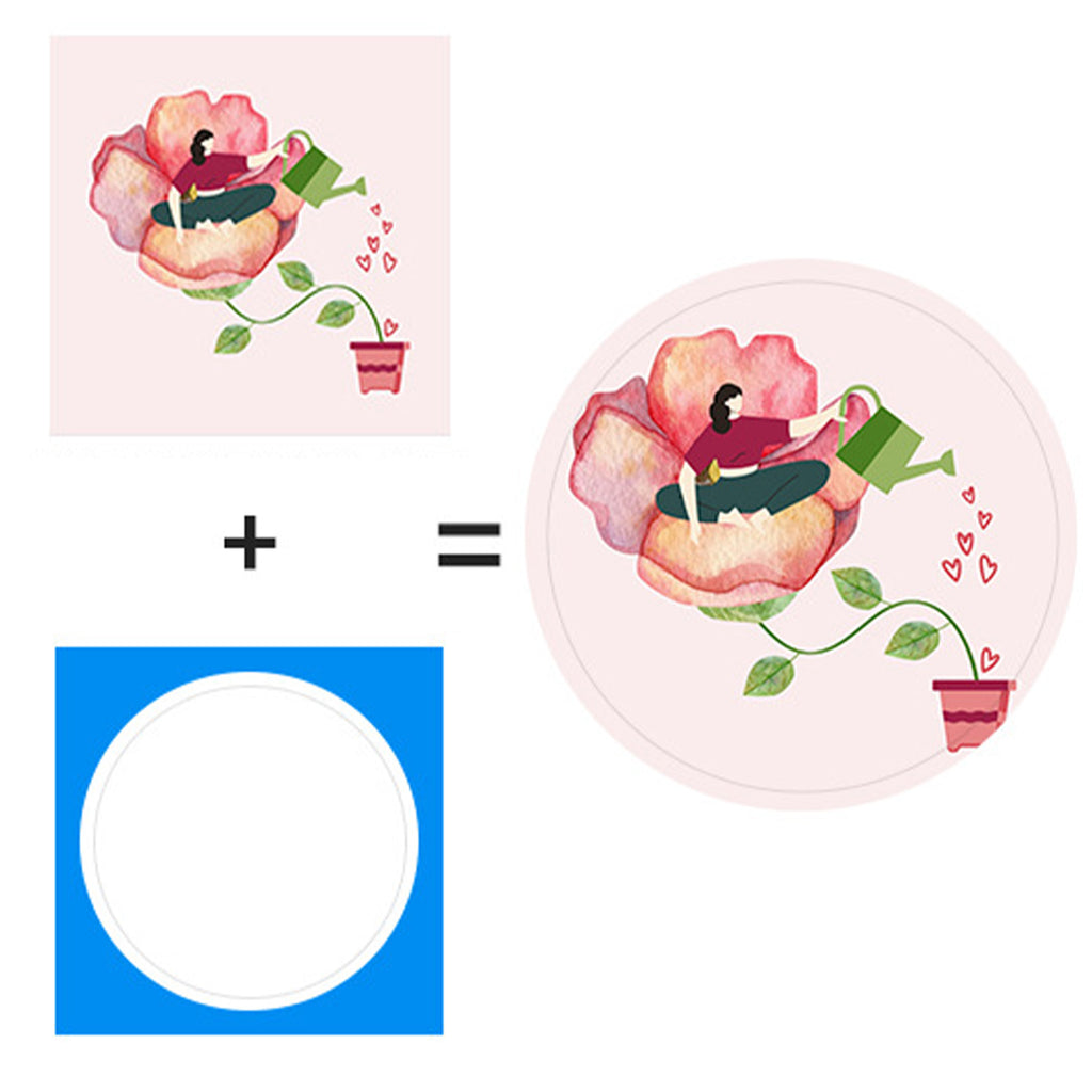 Anti Slip Silicone Cup Coasters