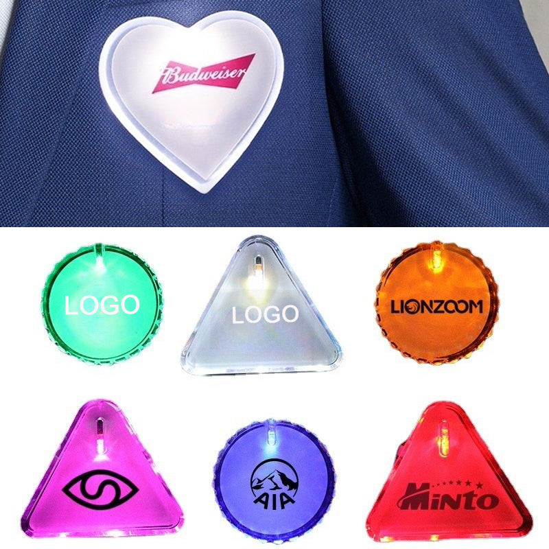 Party Luminous Glow Badge