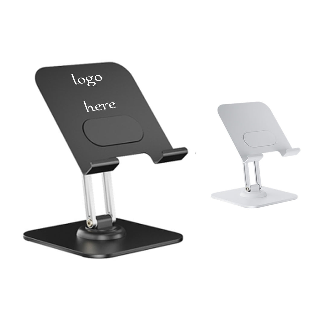 Plastic Tablet stand with Oval Pad and Steel Tube