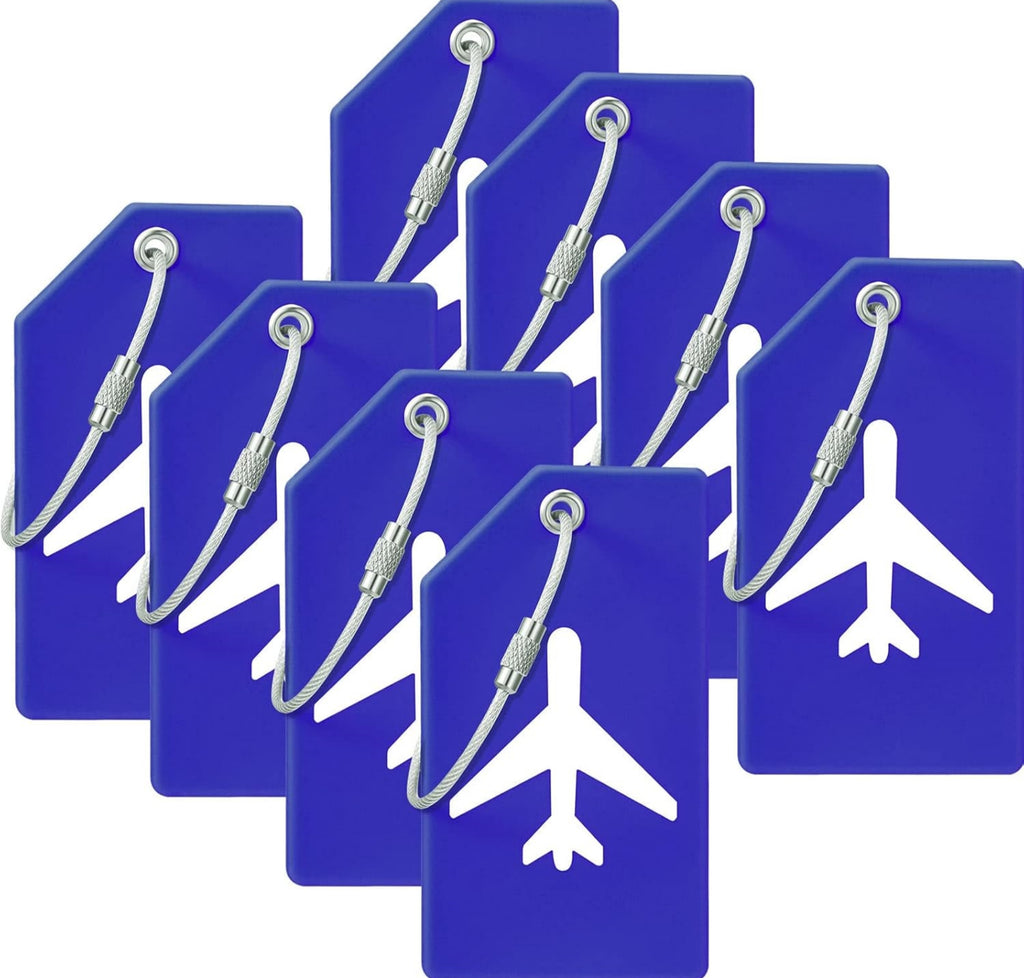 Silicone Suitcase Tags Luggage Travel Labels Name Id Card