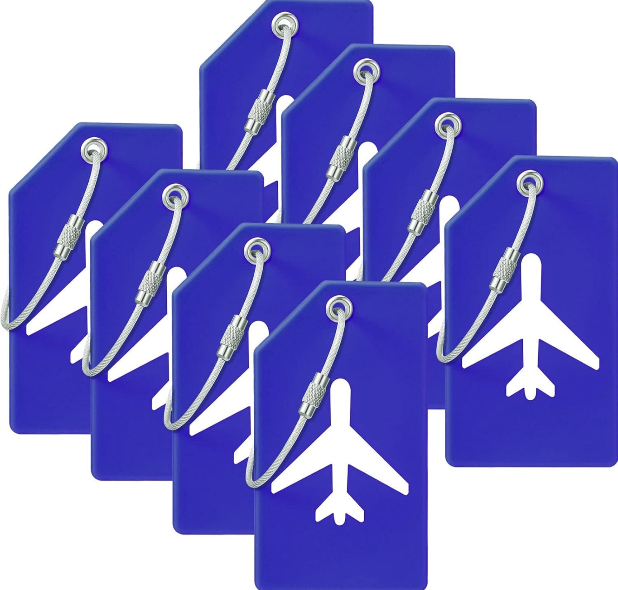Silicone Suitcase Tags Luggage Travel Labels Name Id Card