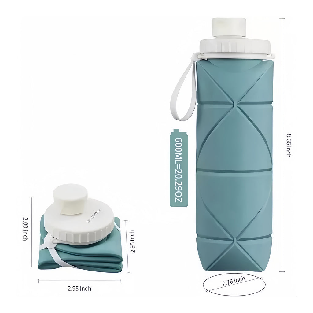 Collapsible Silicone Water Bottles