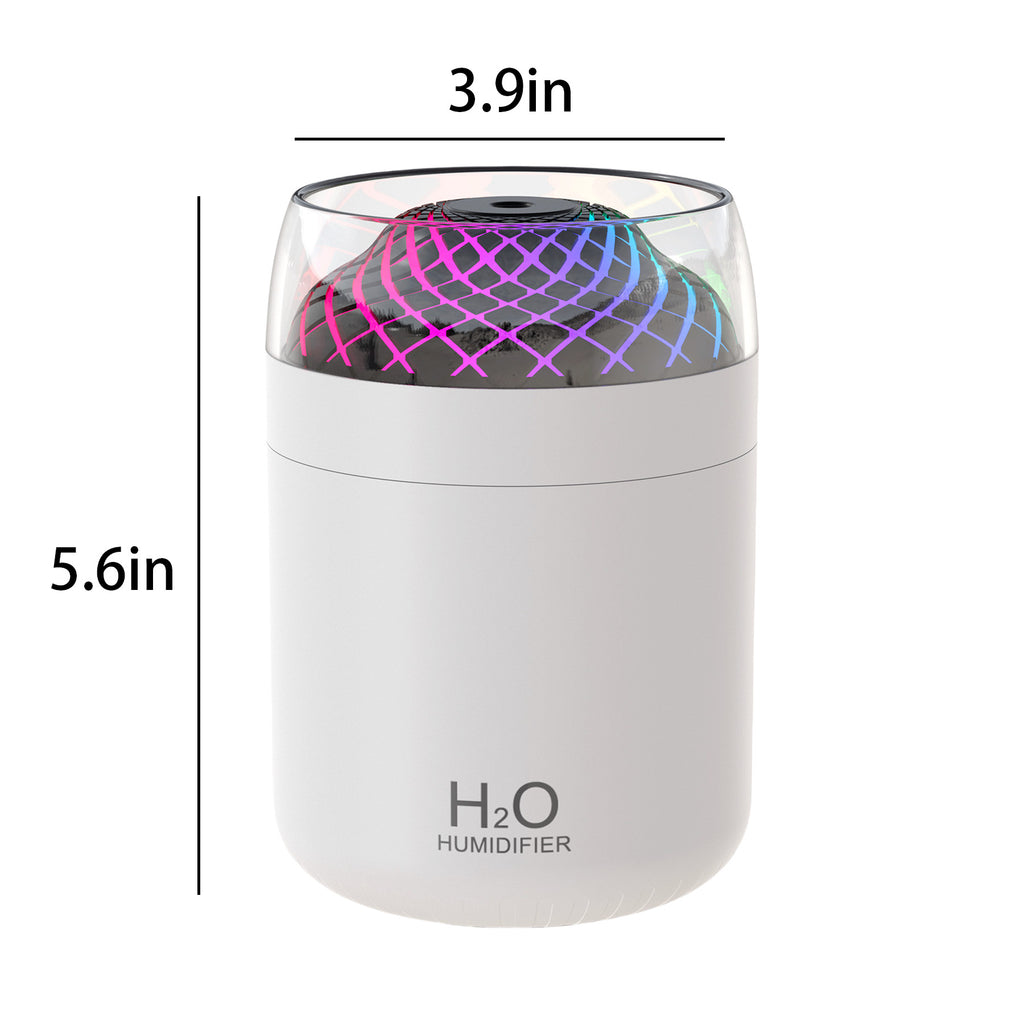 Usb Car Humidifier With Led Light