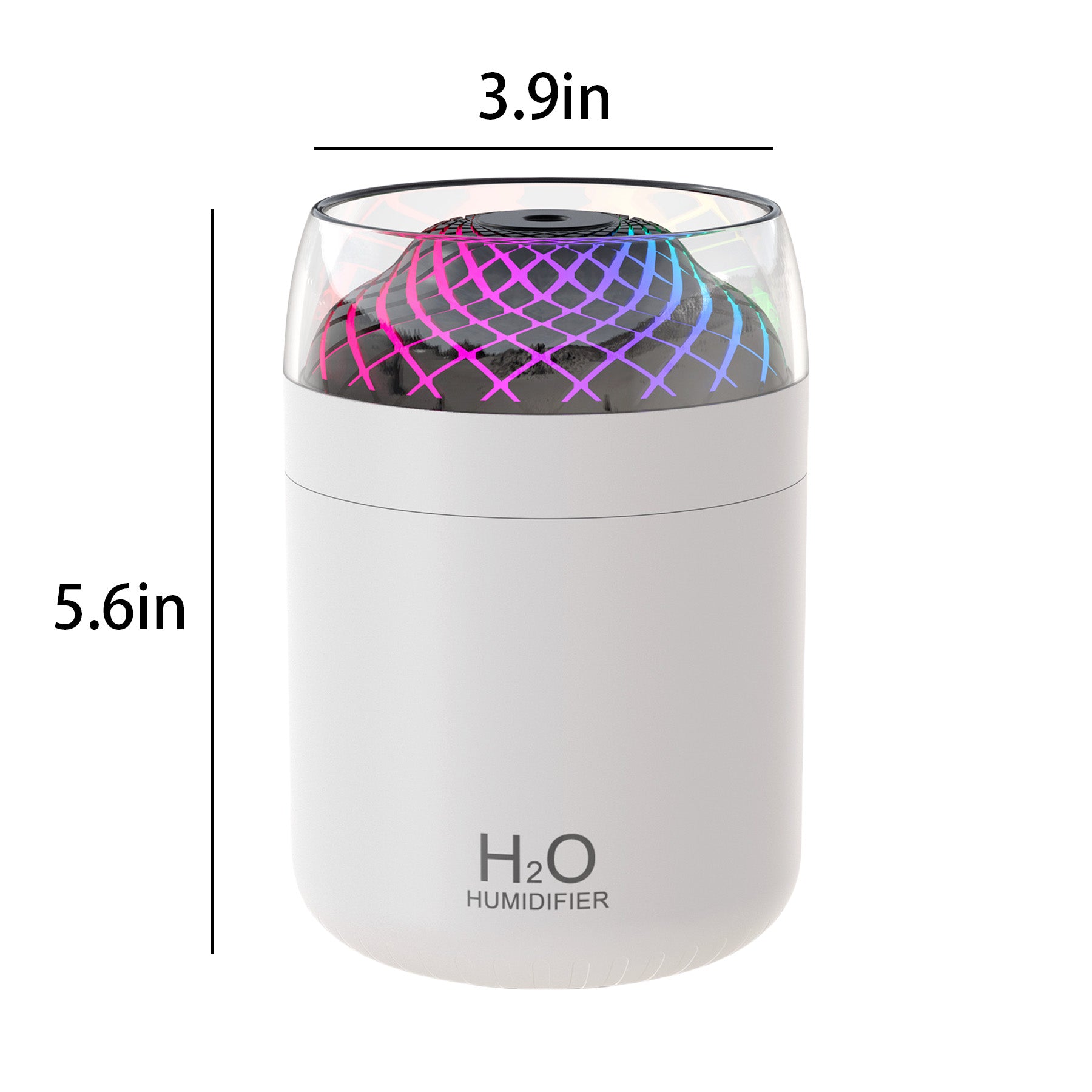 Usb Car Humidifier With Led Light