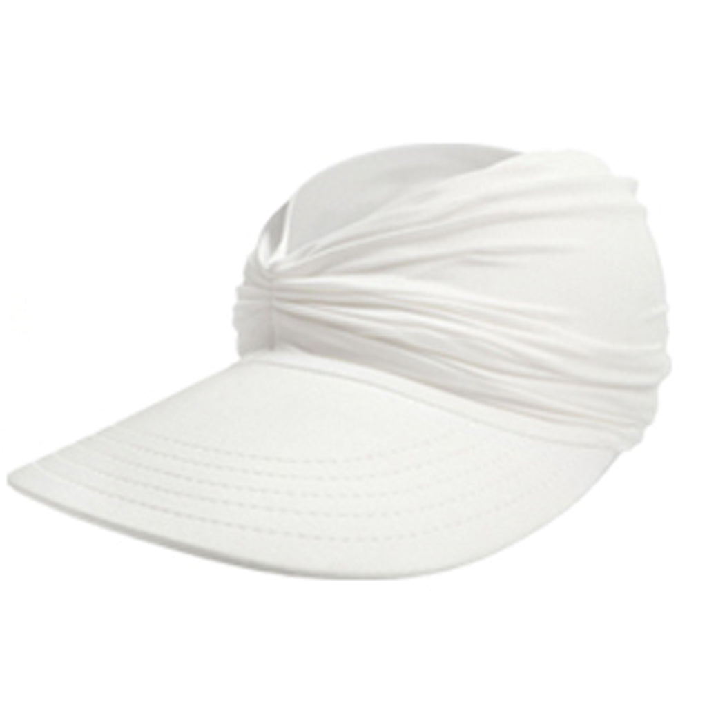 Summer Chinlon Hollow Sun Visor Hat