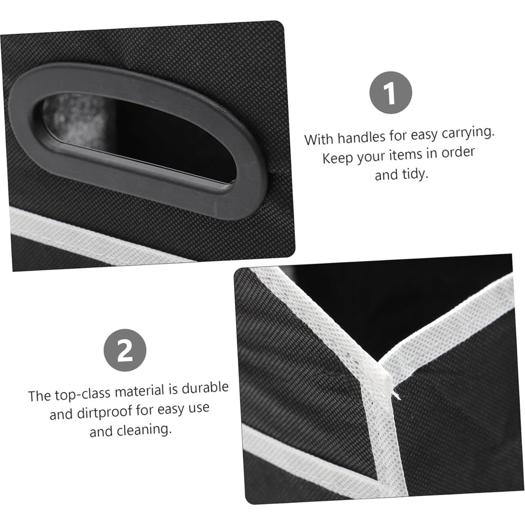 Foldable Trunk Organizer With Cooler Bag