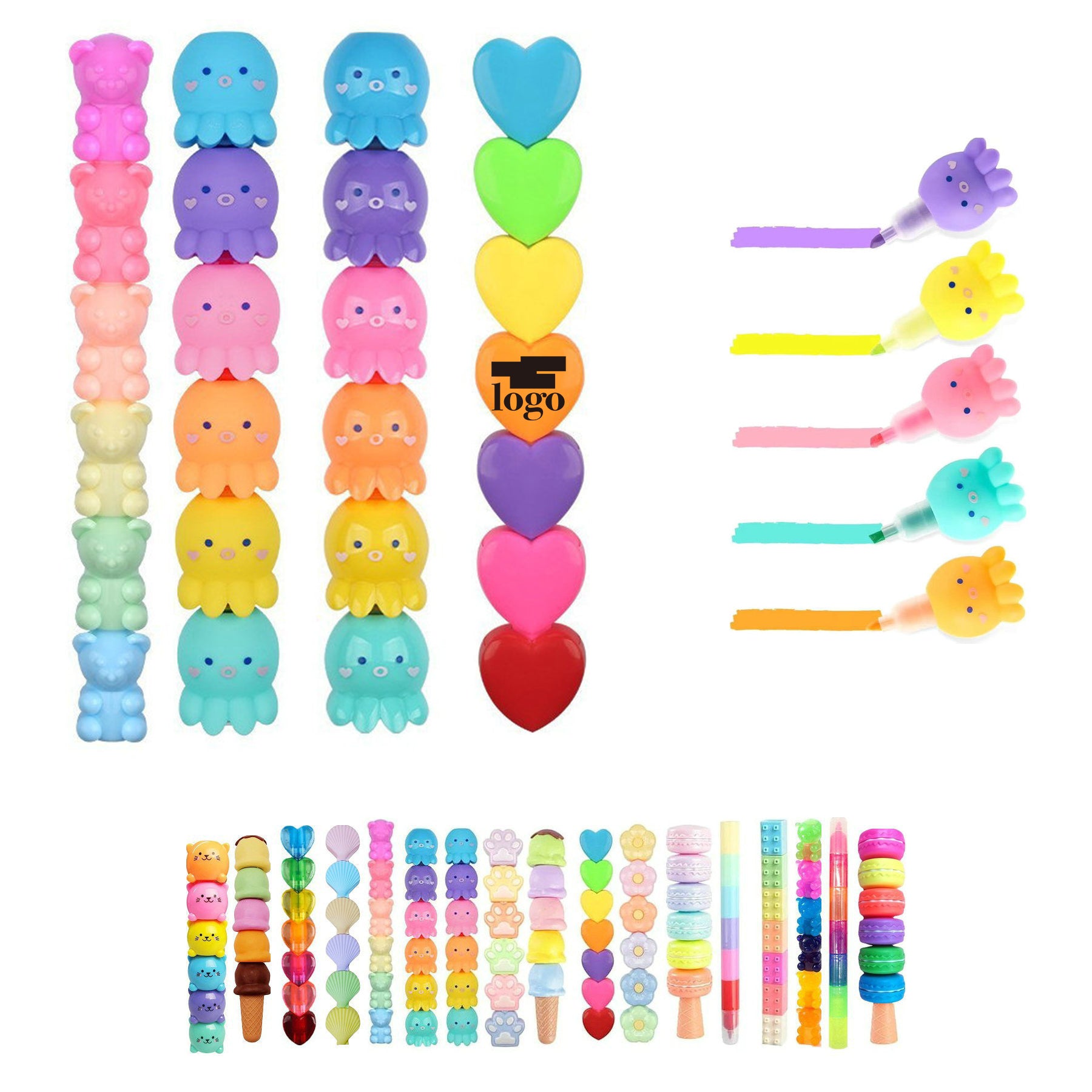 Colorful Creative Styling Fluorescent Pen