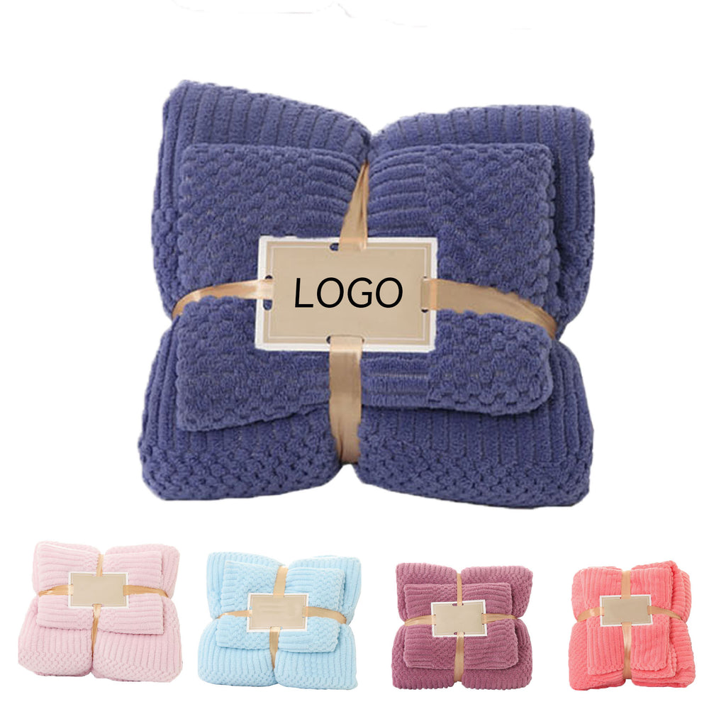 Absorbent Coral Fleece Set Beach Towels