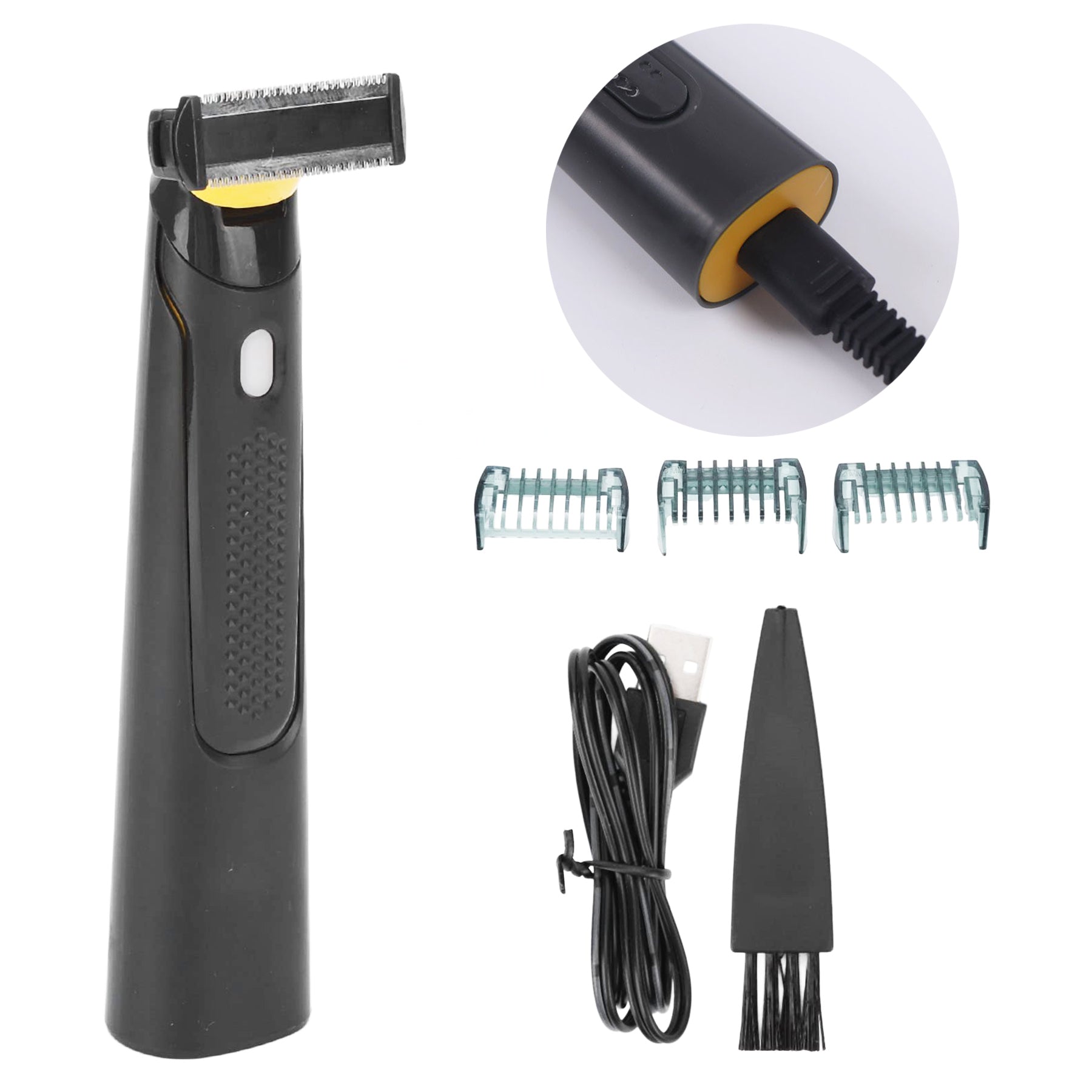Usb Rechargeable Handheld Beard Razor Trimmer And Dehairer