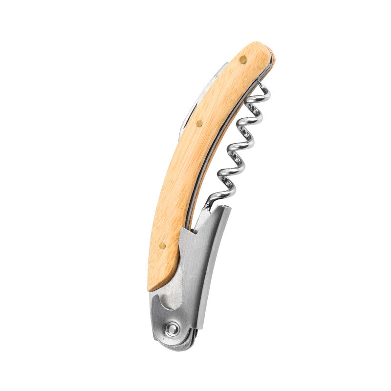 Multifunctional Outdoor Knife with a Wine Opener