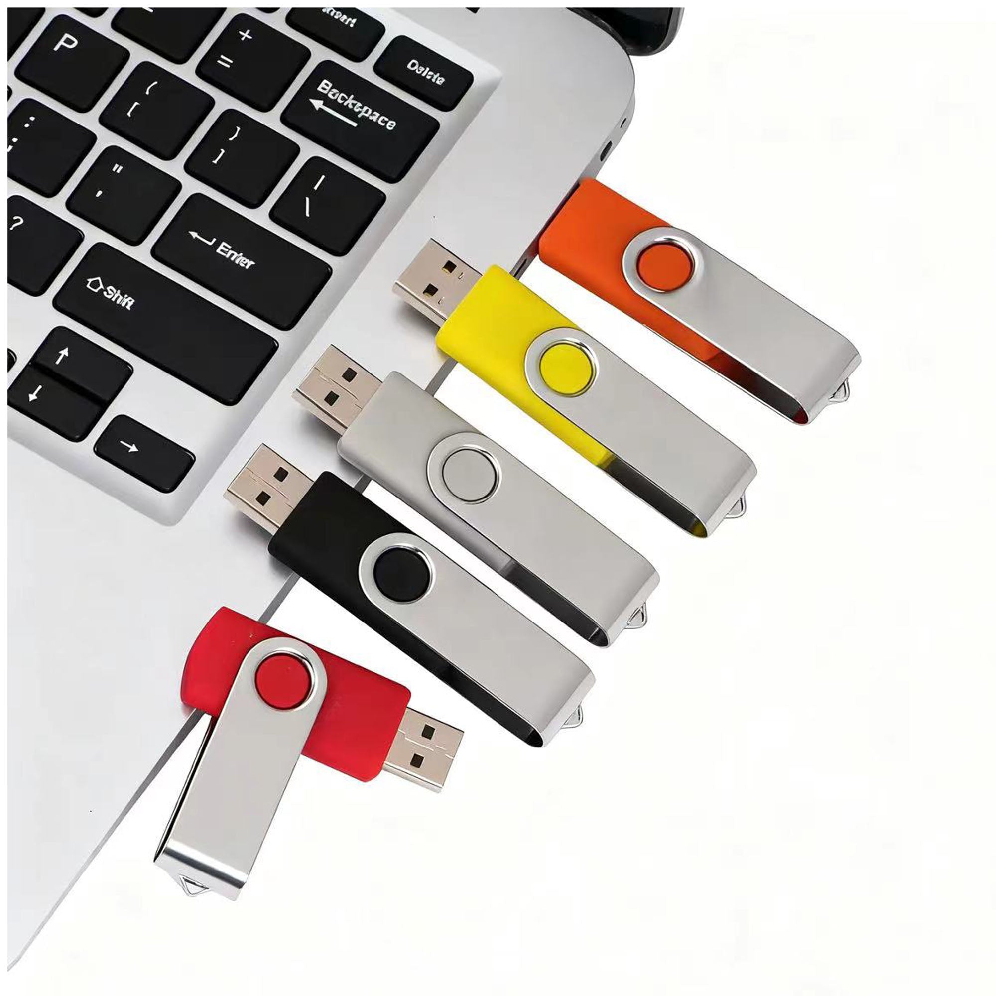 16GB Thumb Swivel Fast USB Drive With Hole