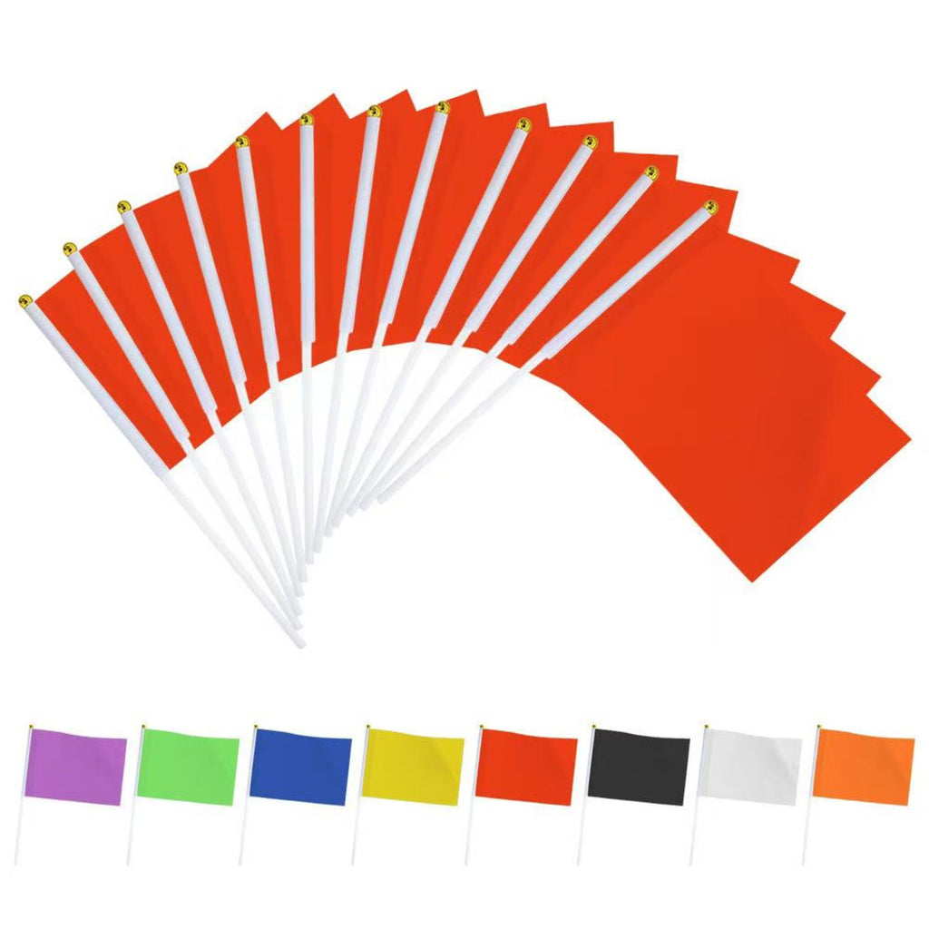 Solid-Color Hand-Cranked Flag