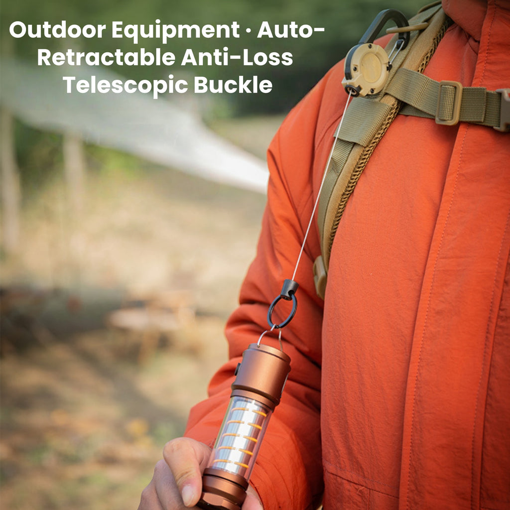 Outdoor Tactical Quick-Release Retractable Buckle