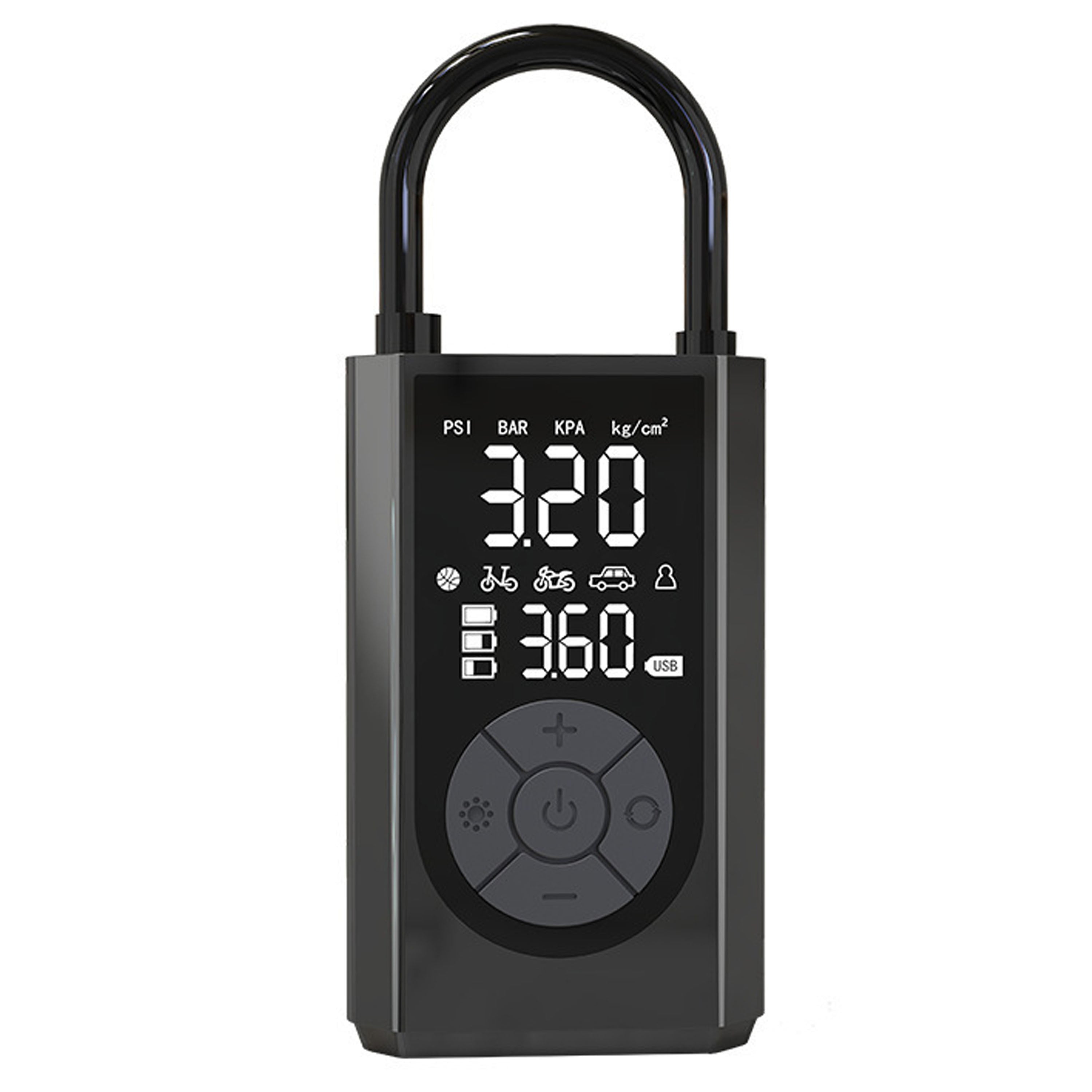 Portable Car Bicycle Tire Pump Car Charger