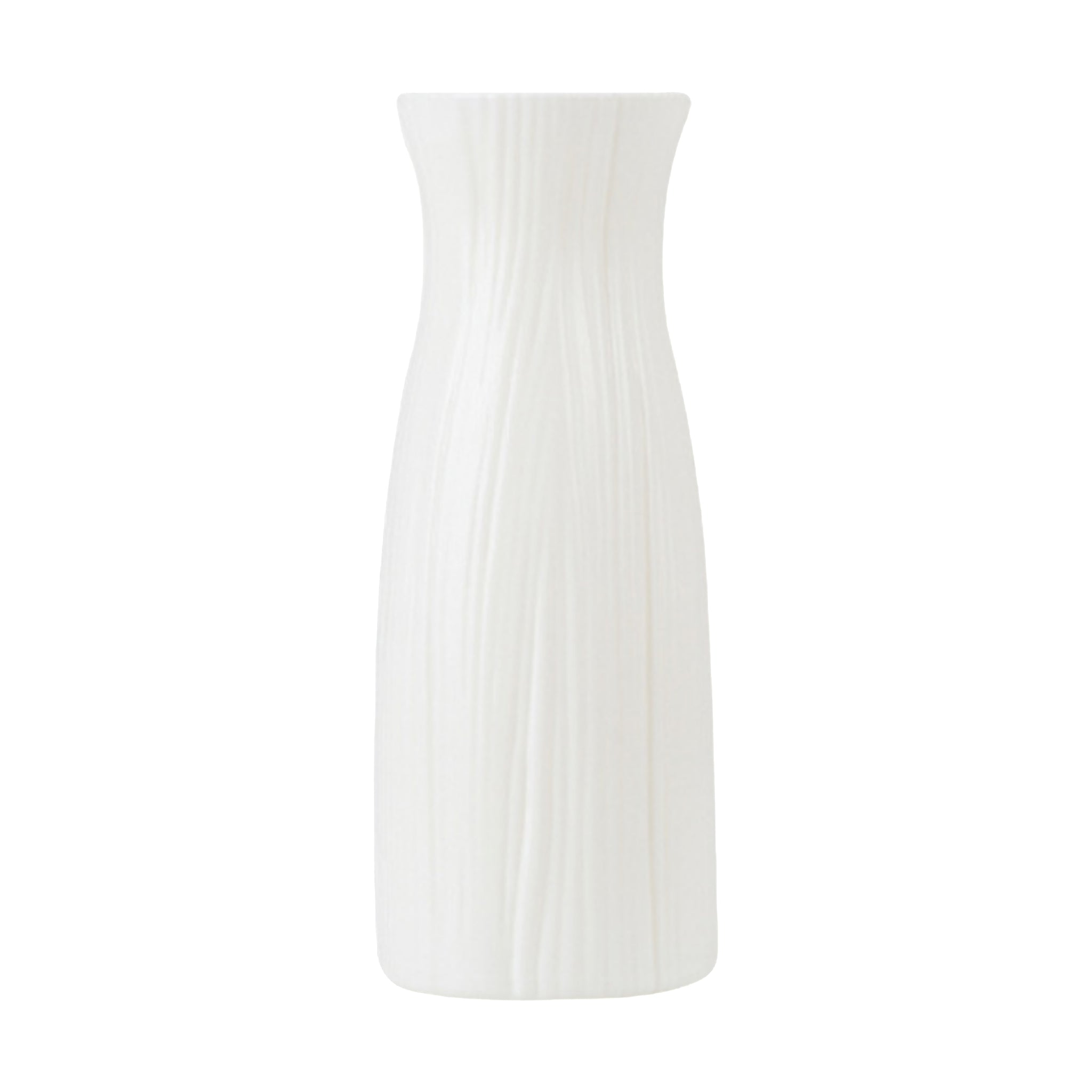 Scandinavian Ceramic Look Plastic Vase Moody Tones Decor